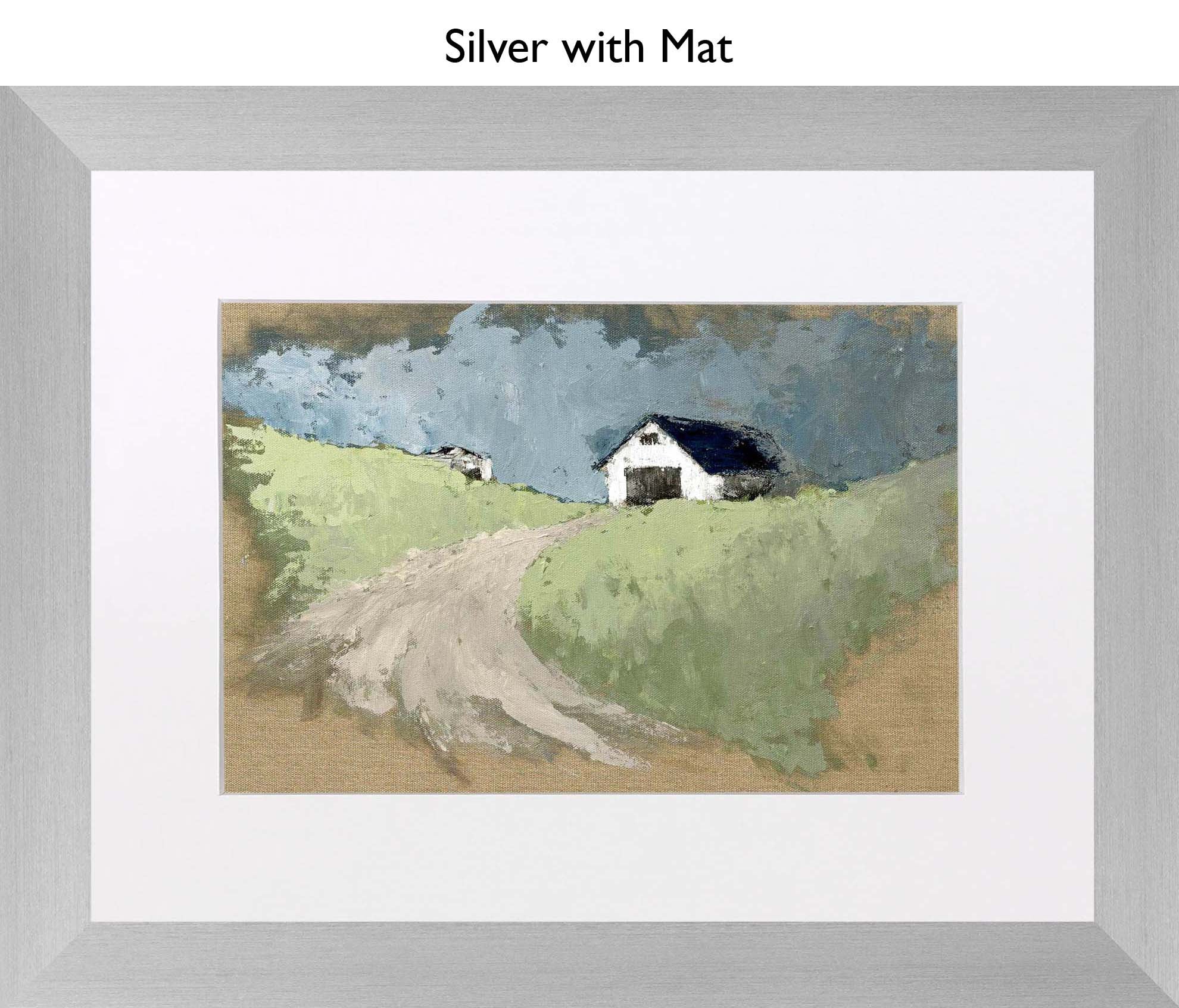Silver With Mat