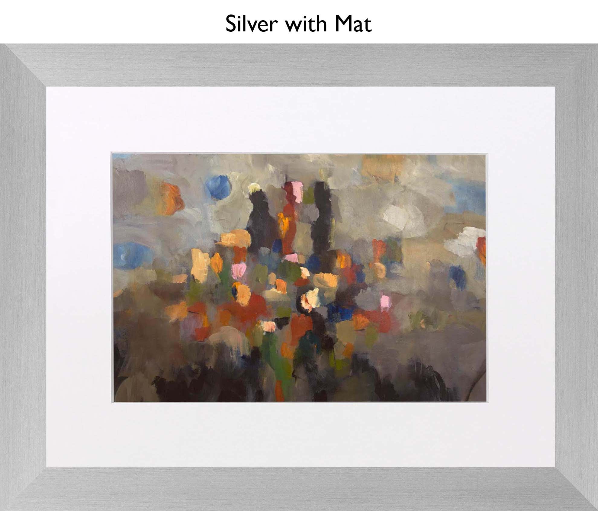 Silver With Mat