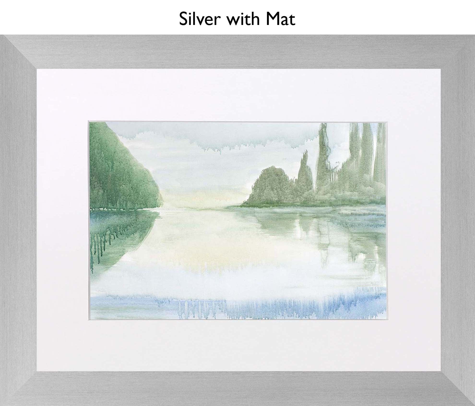 Silver With Mat