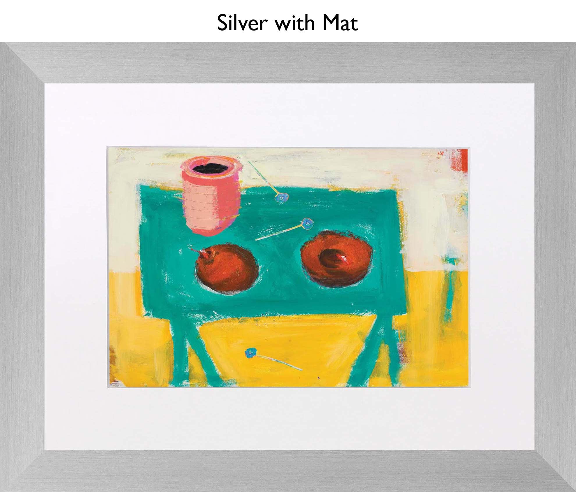 Silver With Mat