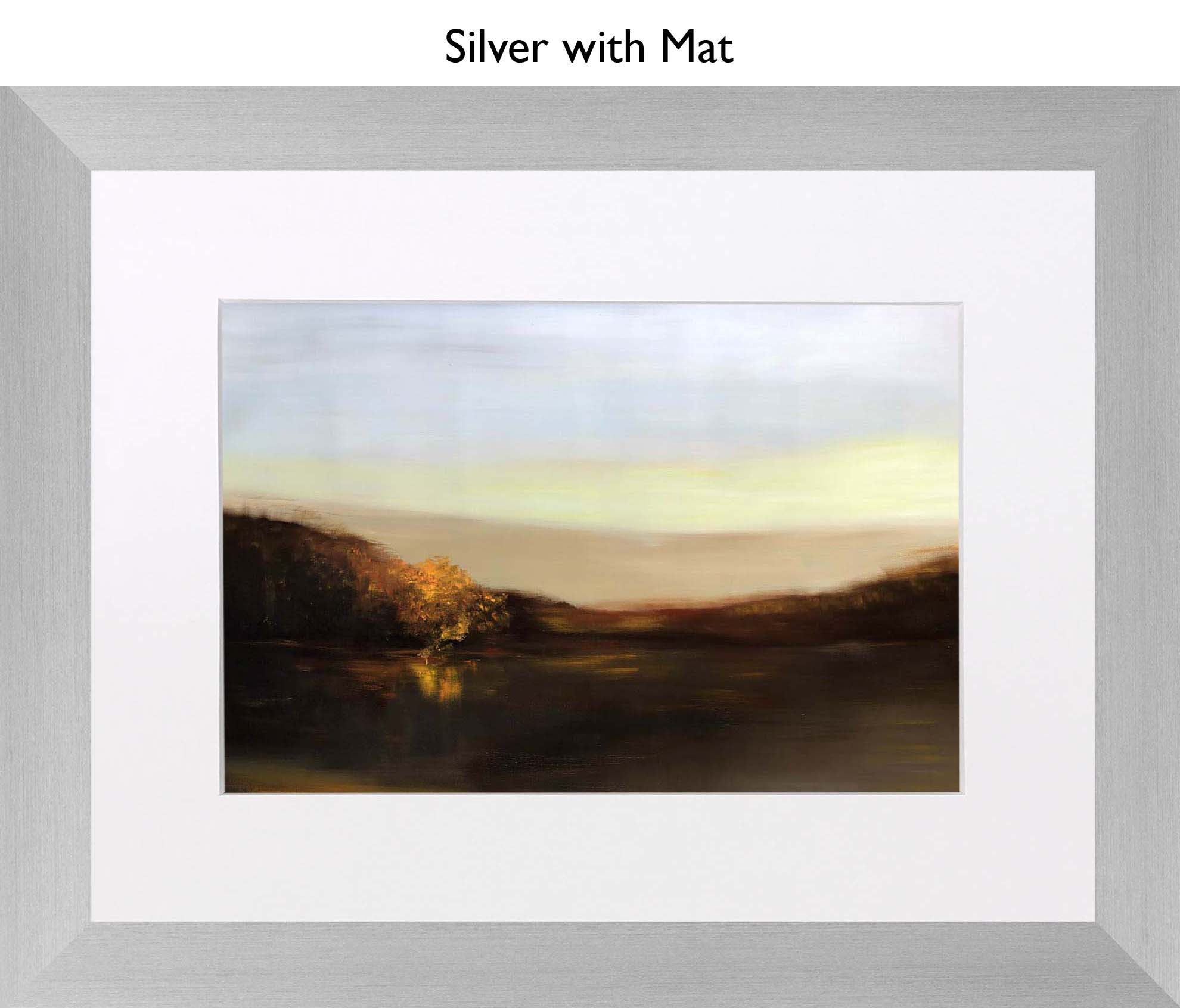 Silver With Mat