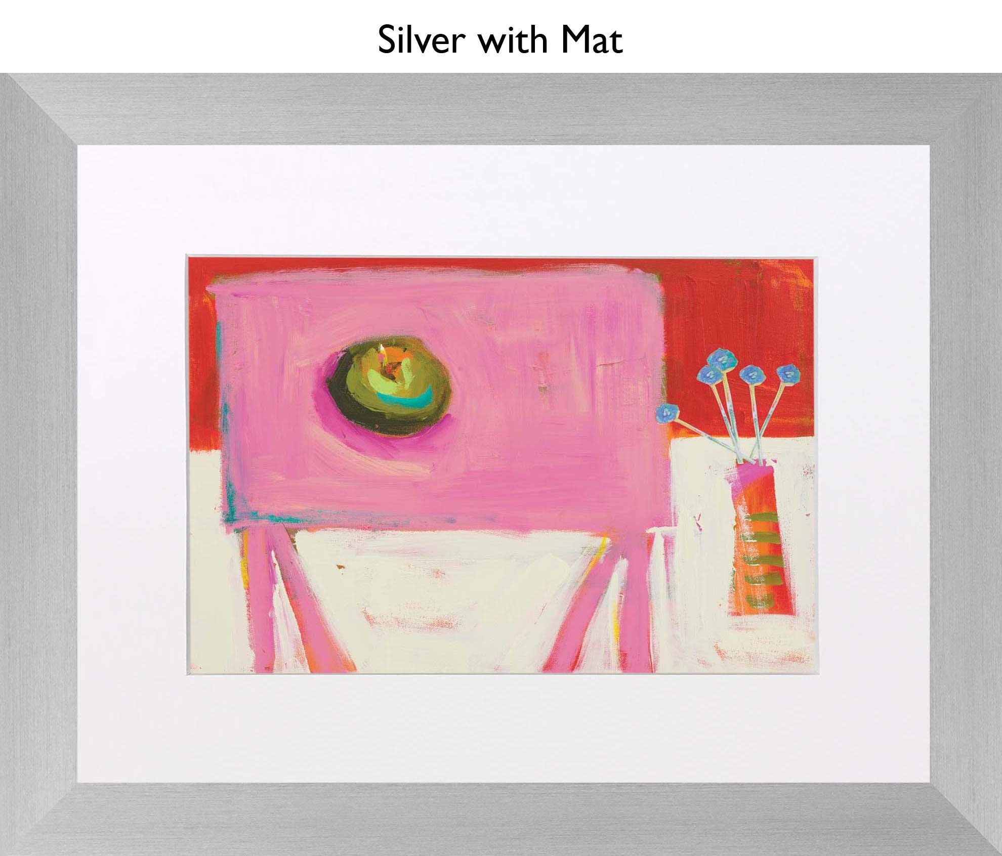 Silver With Mat