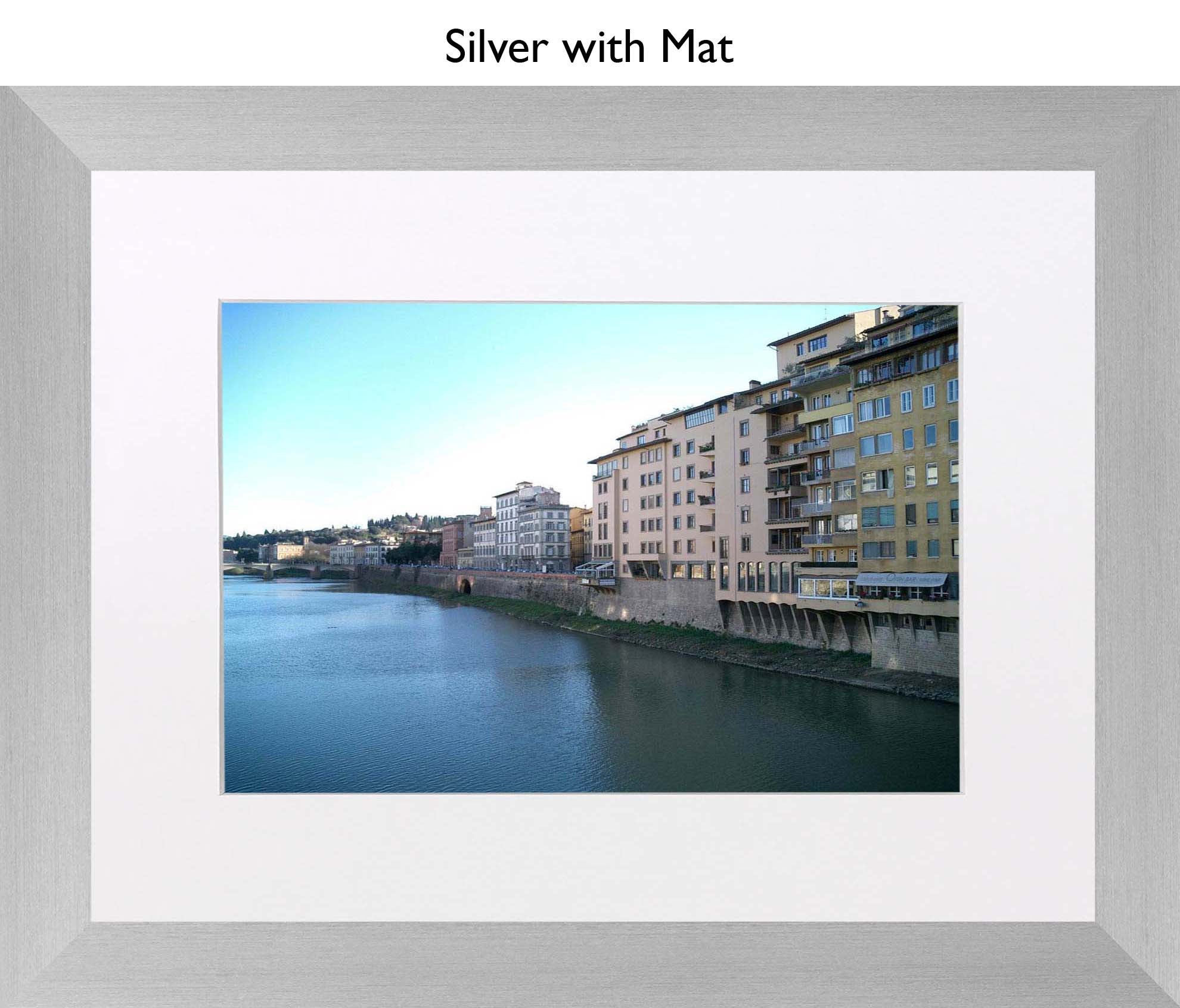 Silver With Mat