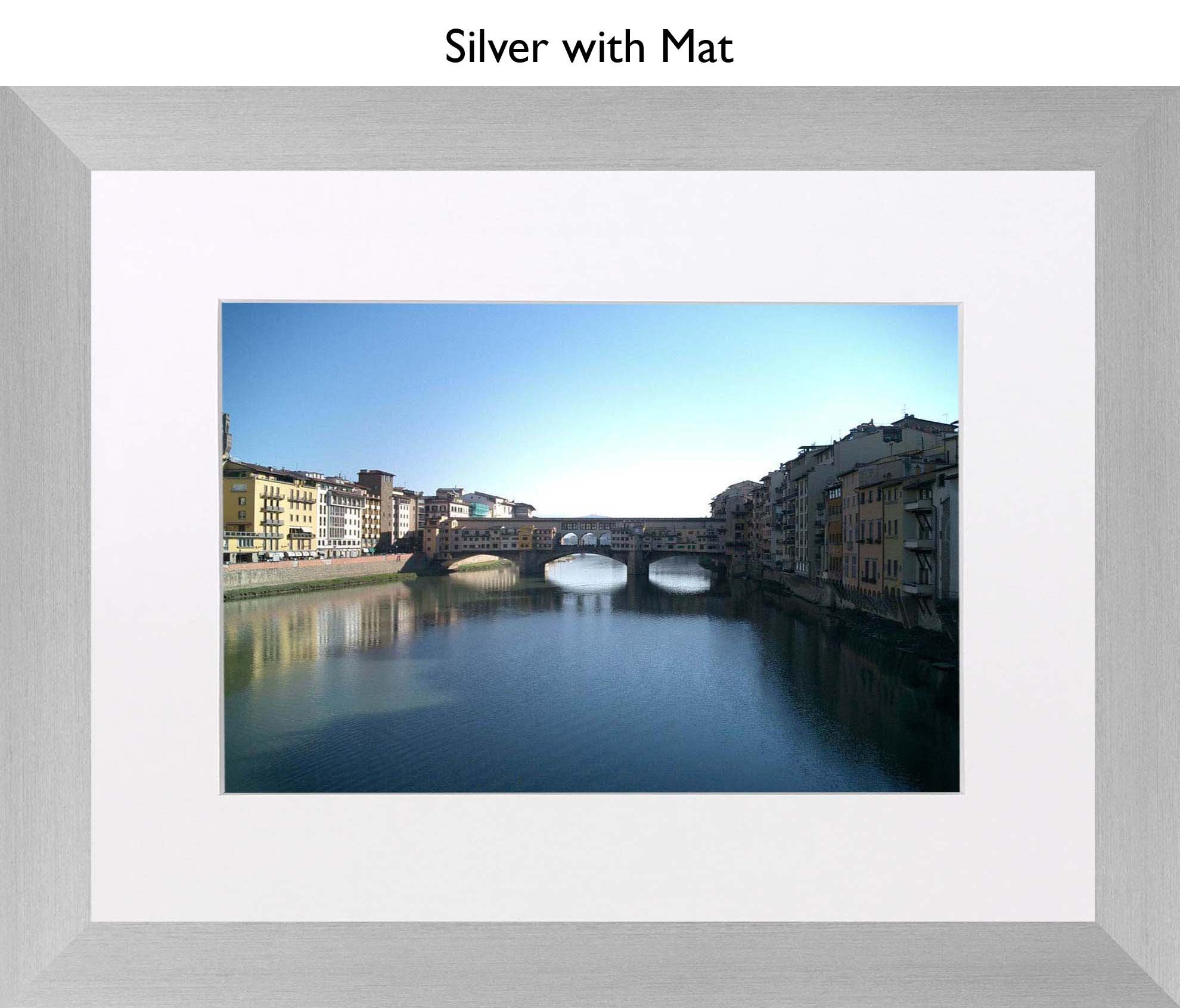Silver With Mat