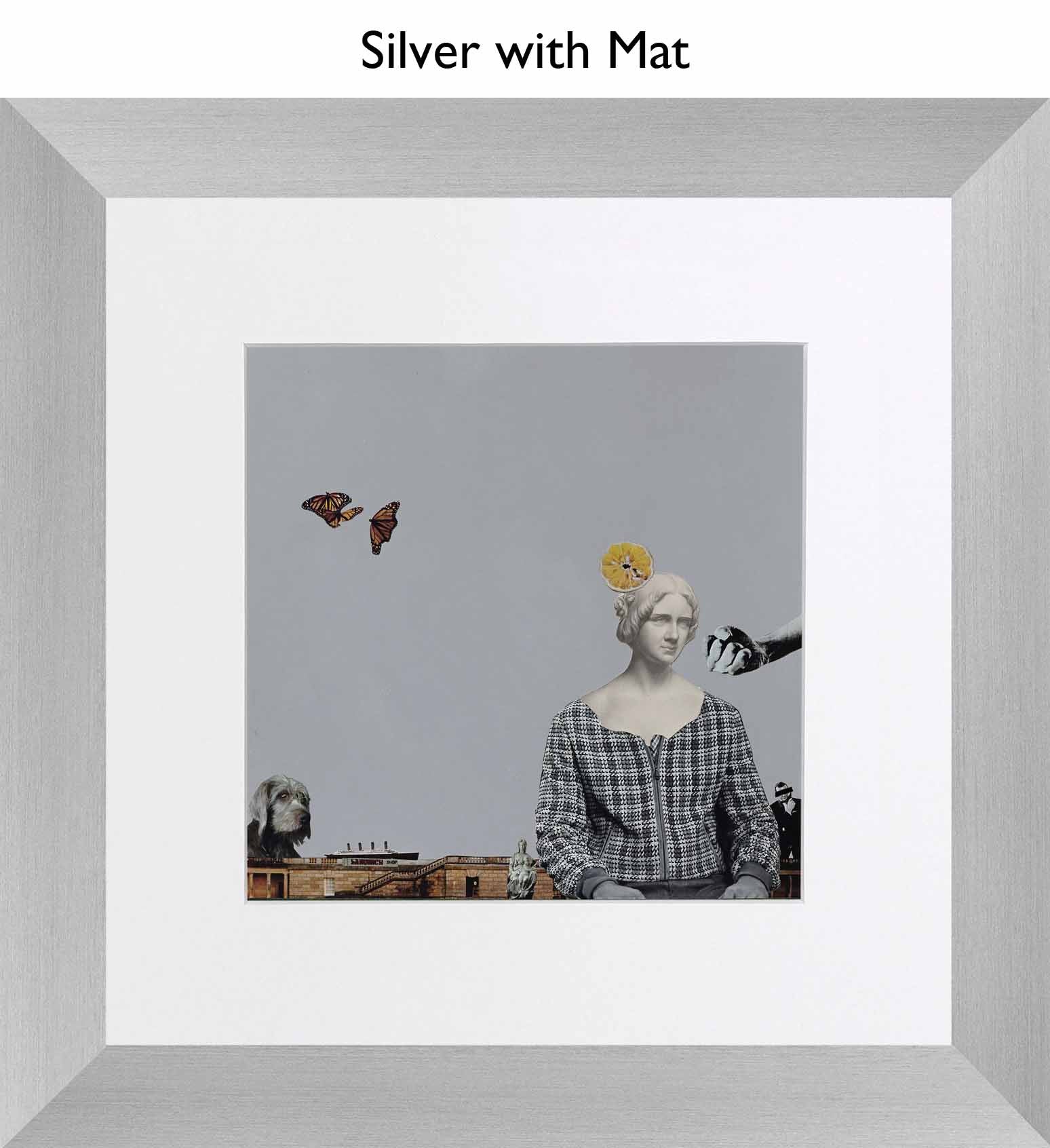 Silver With Mat