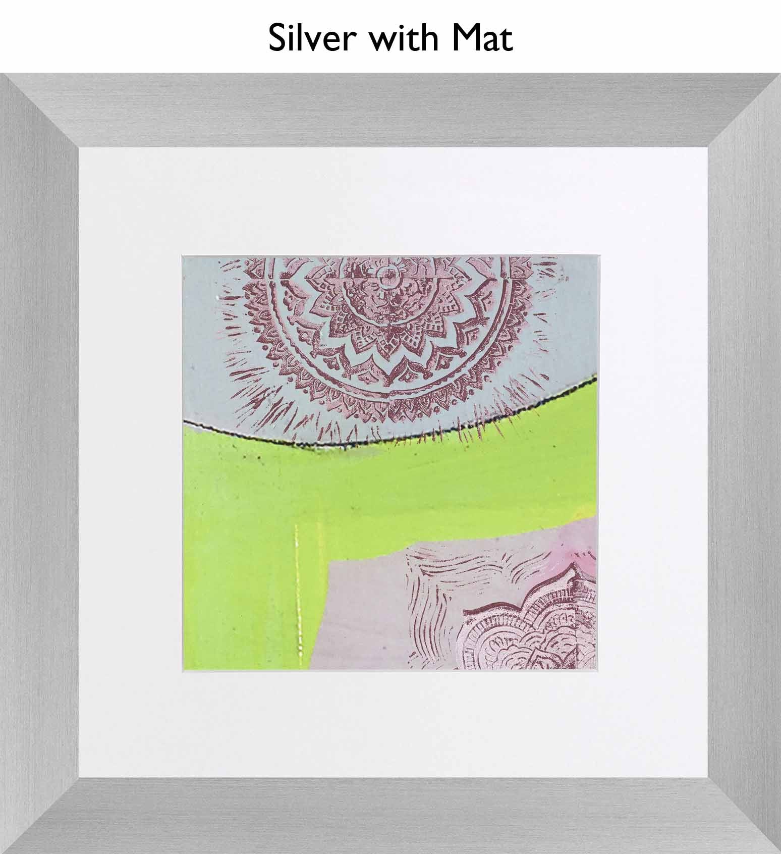 Silver With Mat