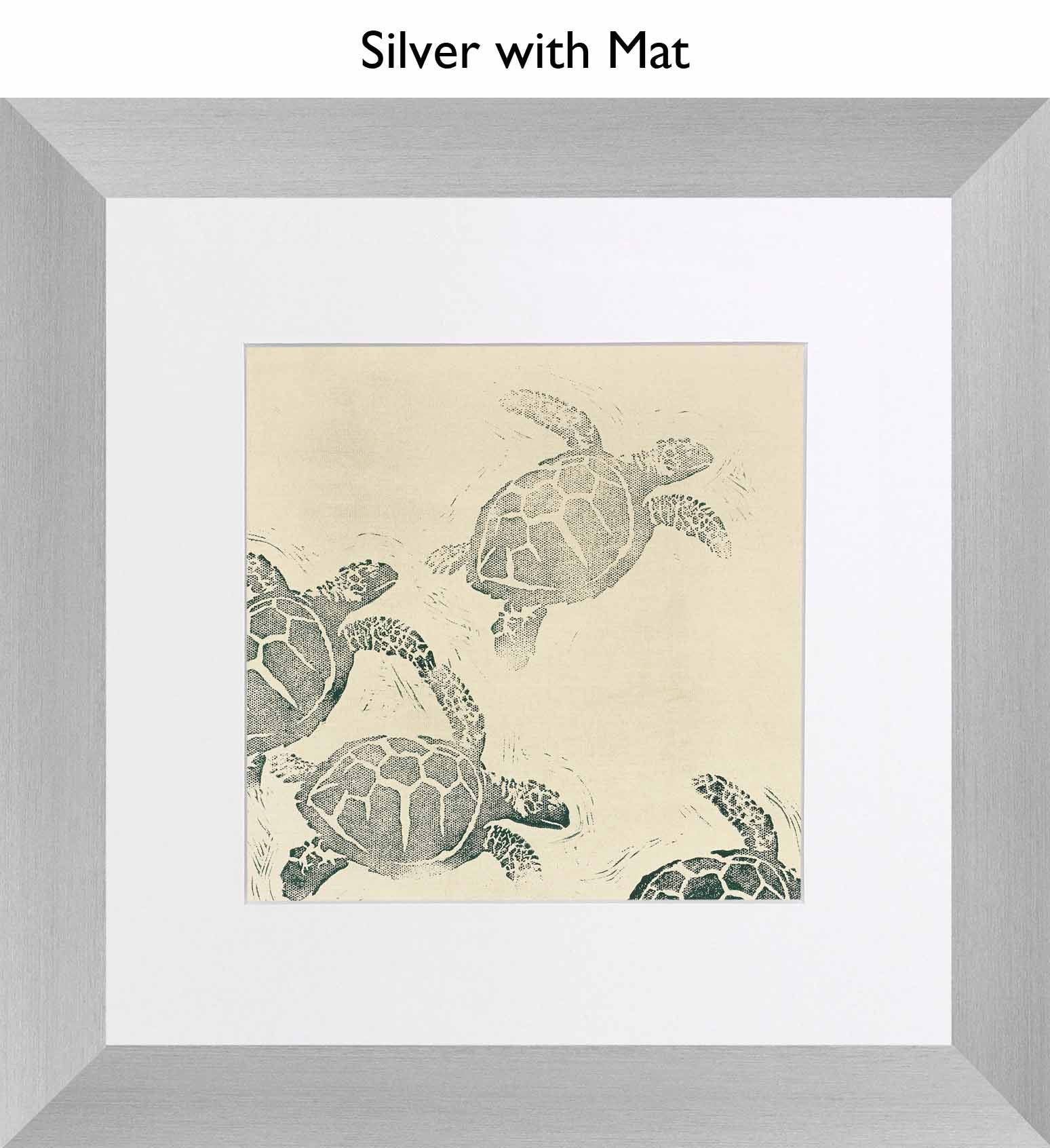 Silver With Mat