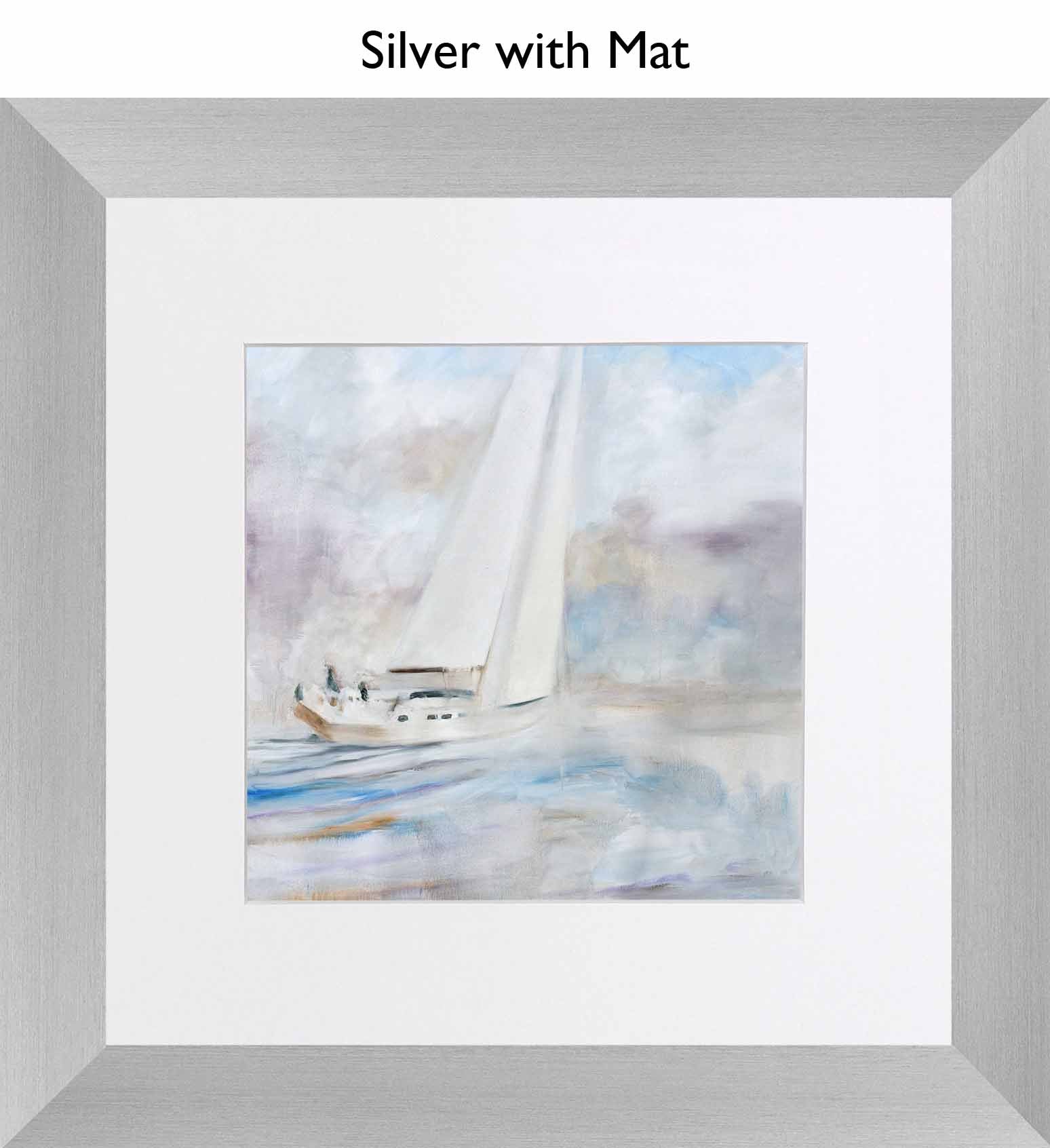 Silver With Mat