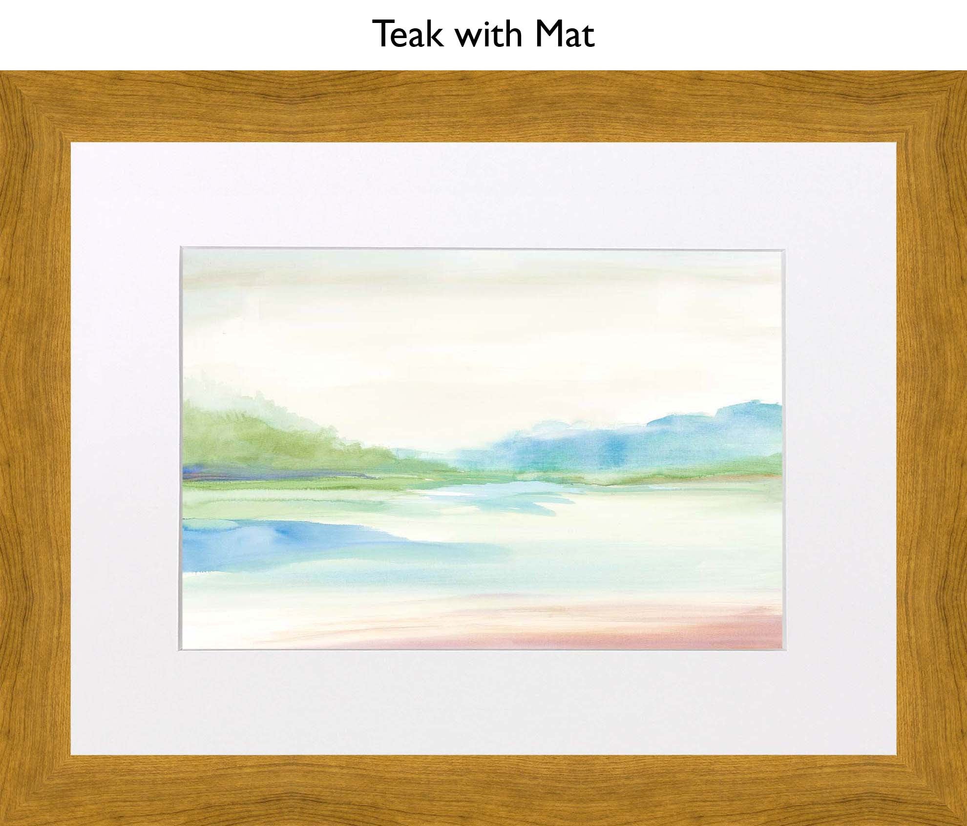 Teak With Mat