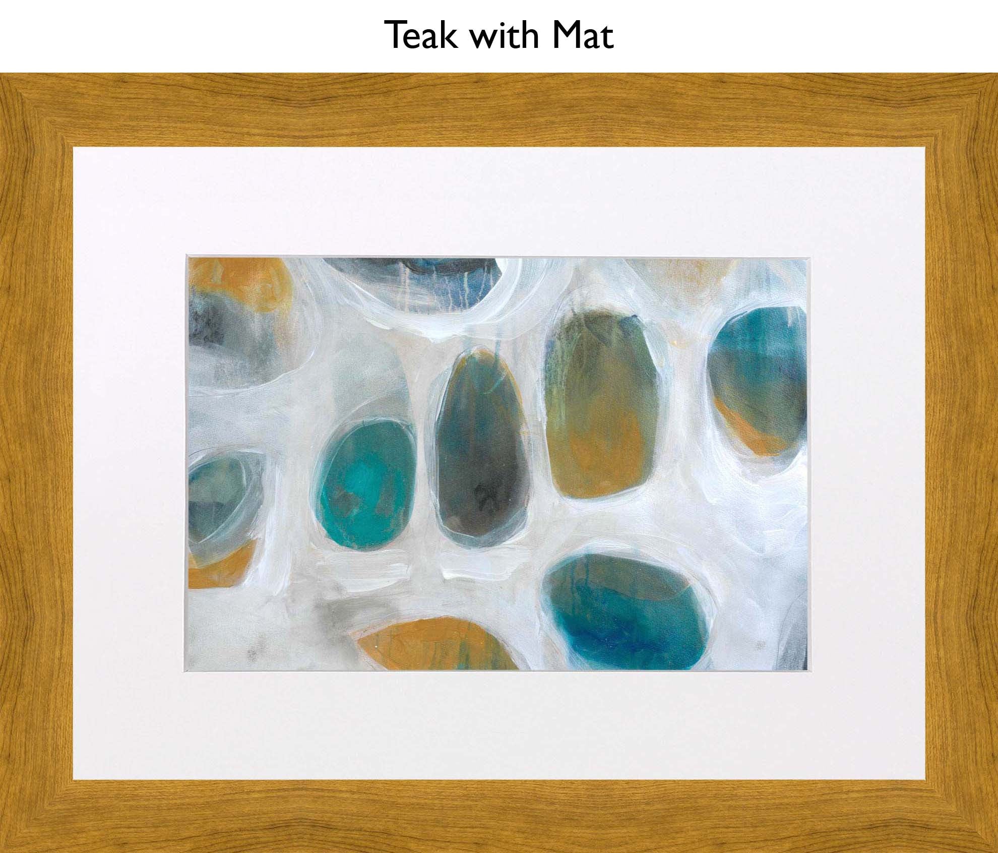 Teak With Mat