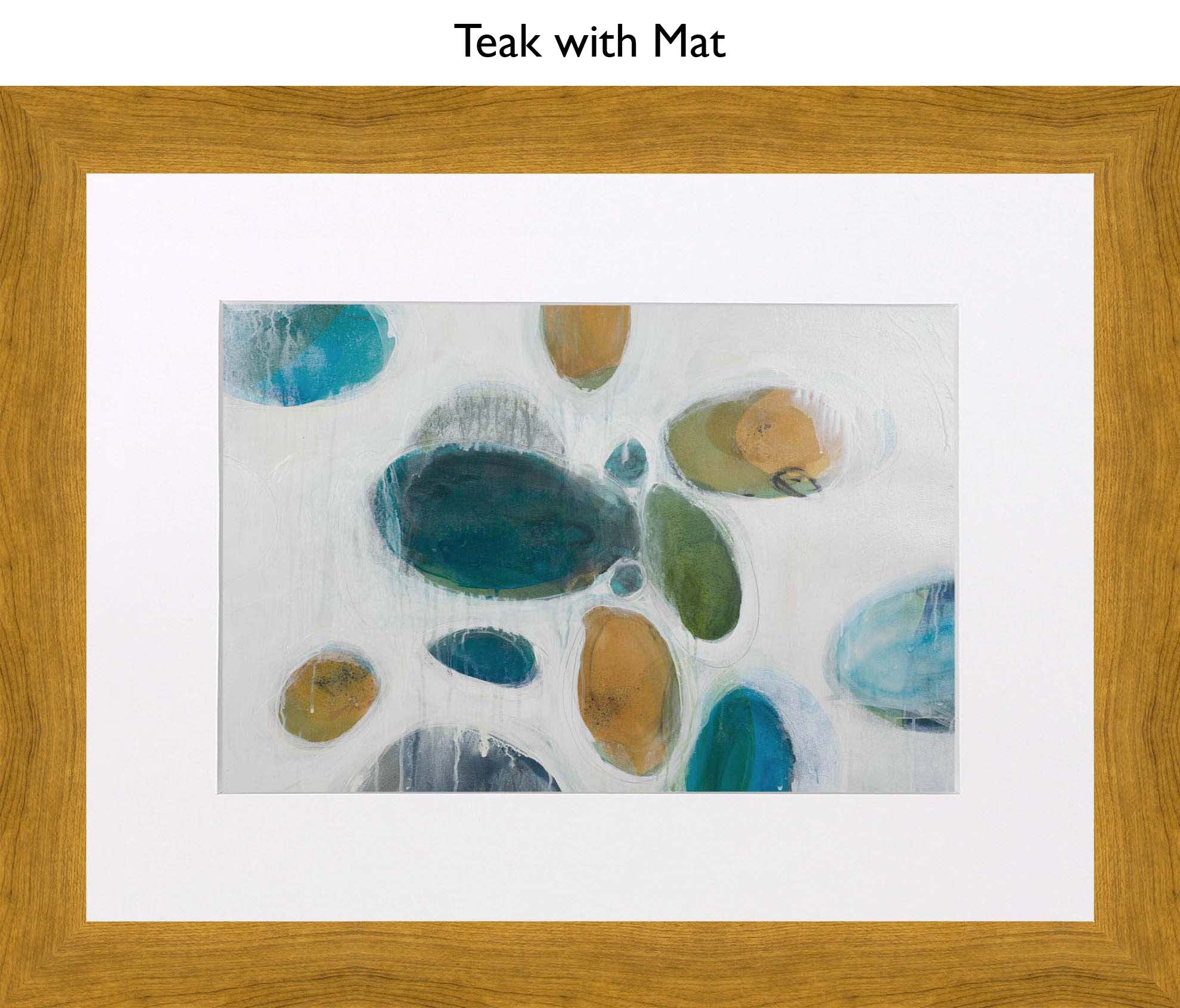 Teak With Mat