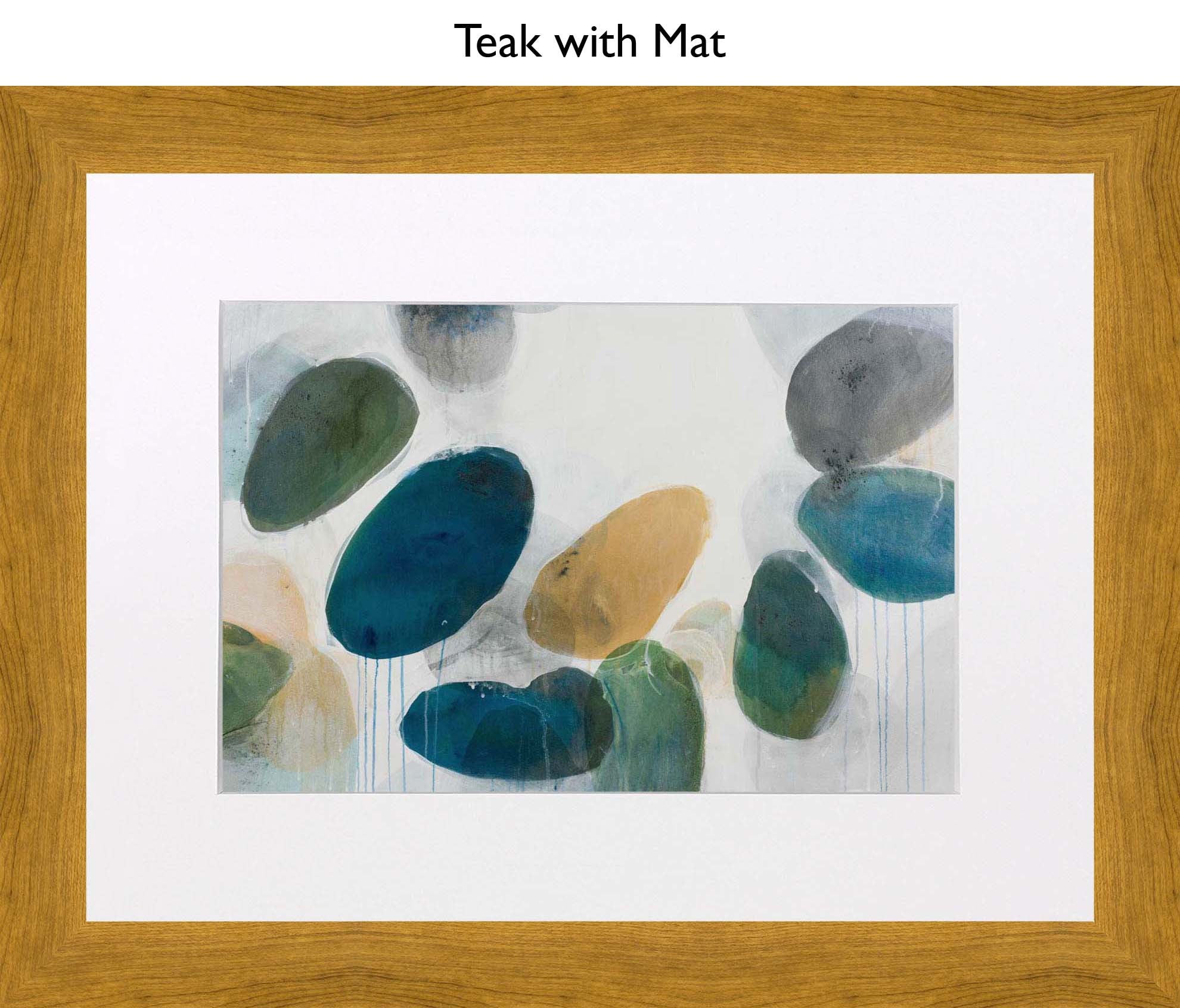 Teak With Mat
