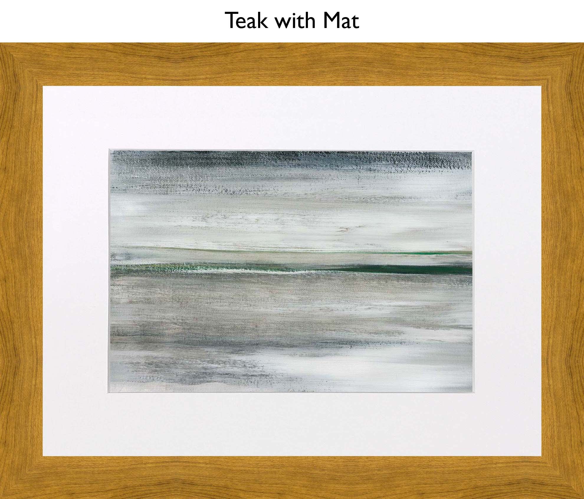 Teak With Mat