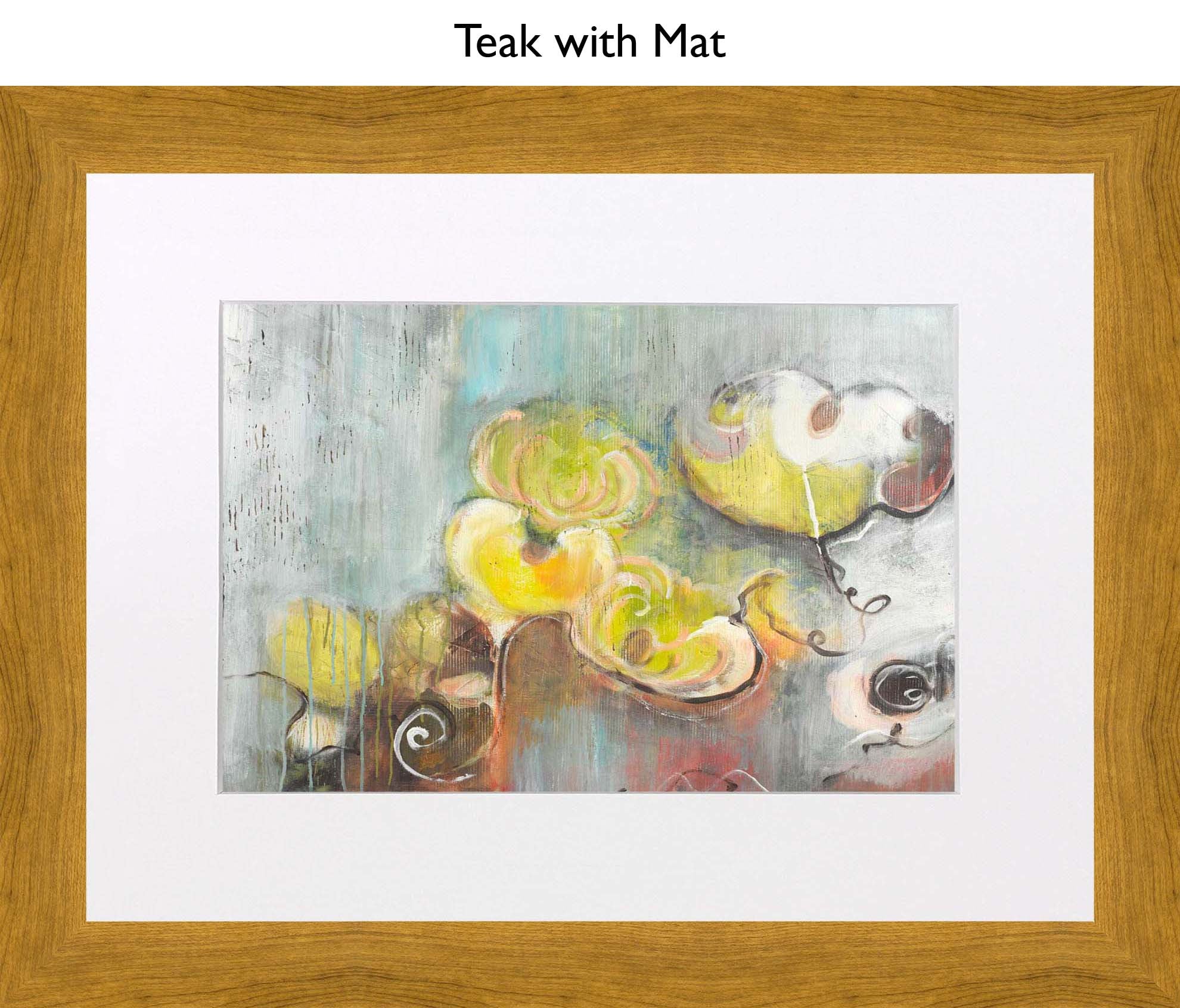 Teak With Mat