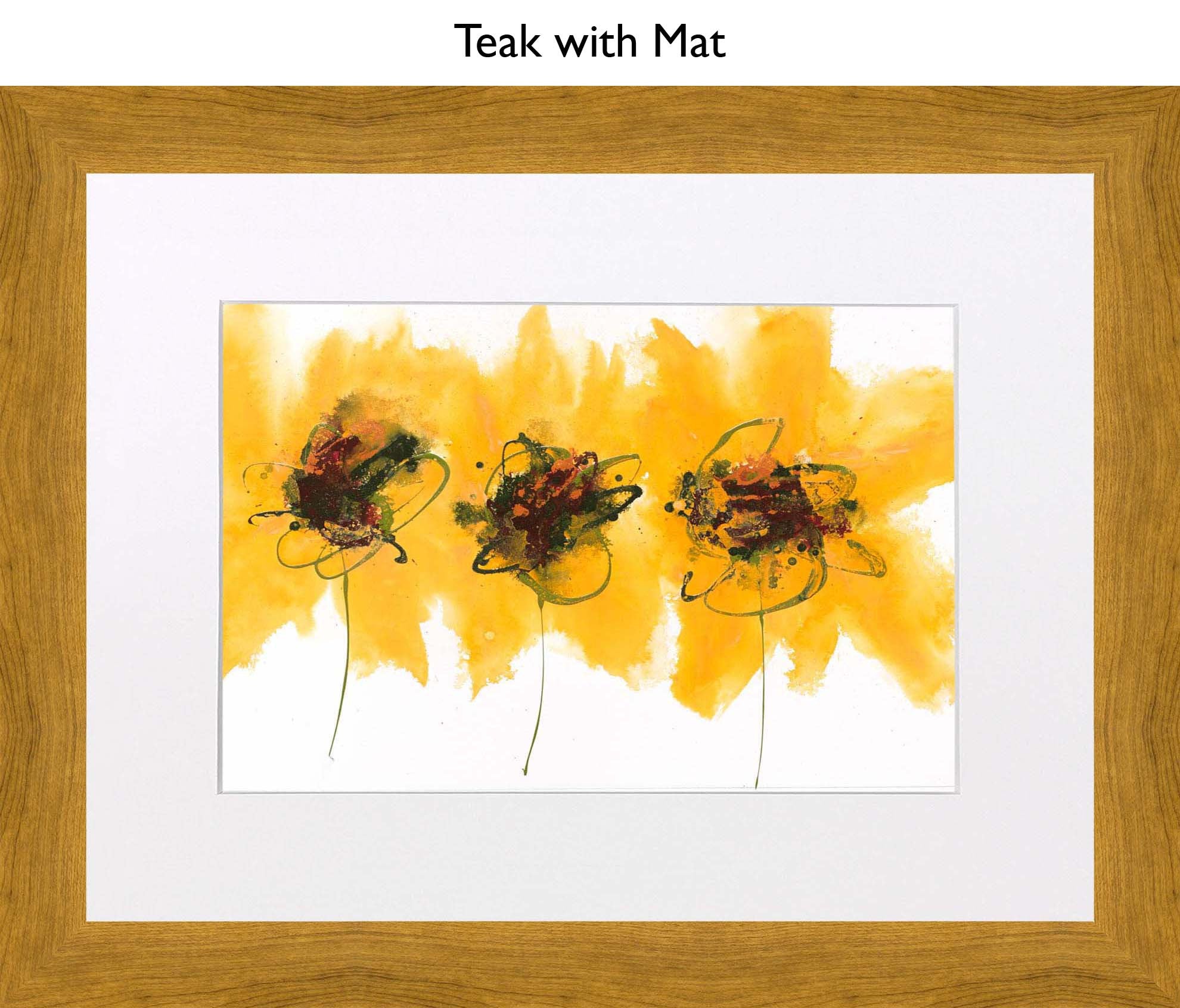 Teak With Mat