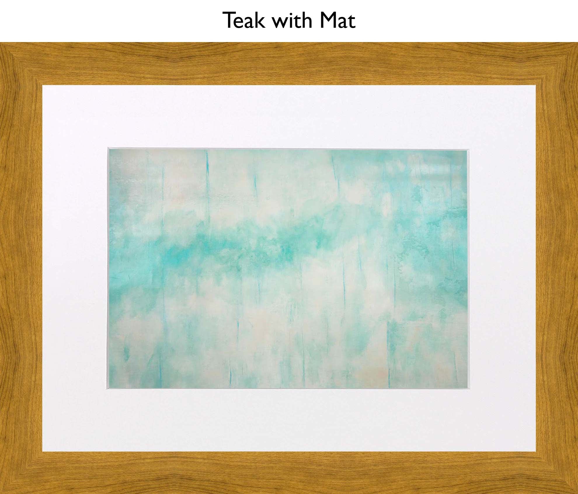 Teak With Mat