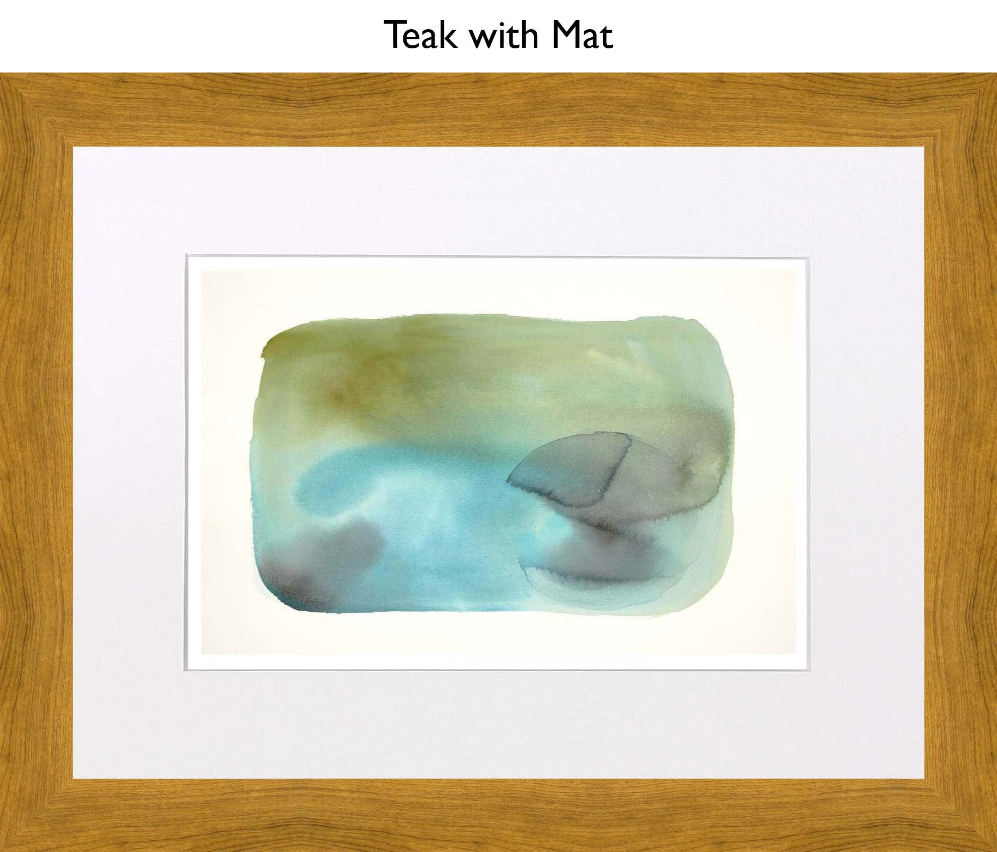Teak With Mat