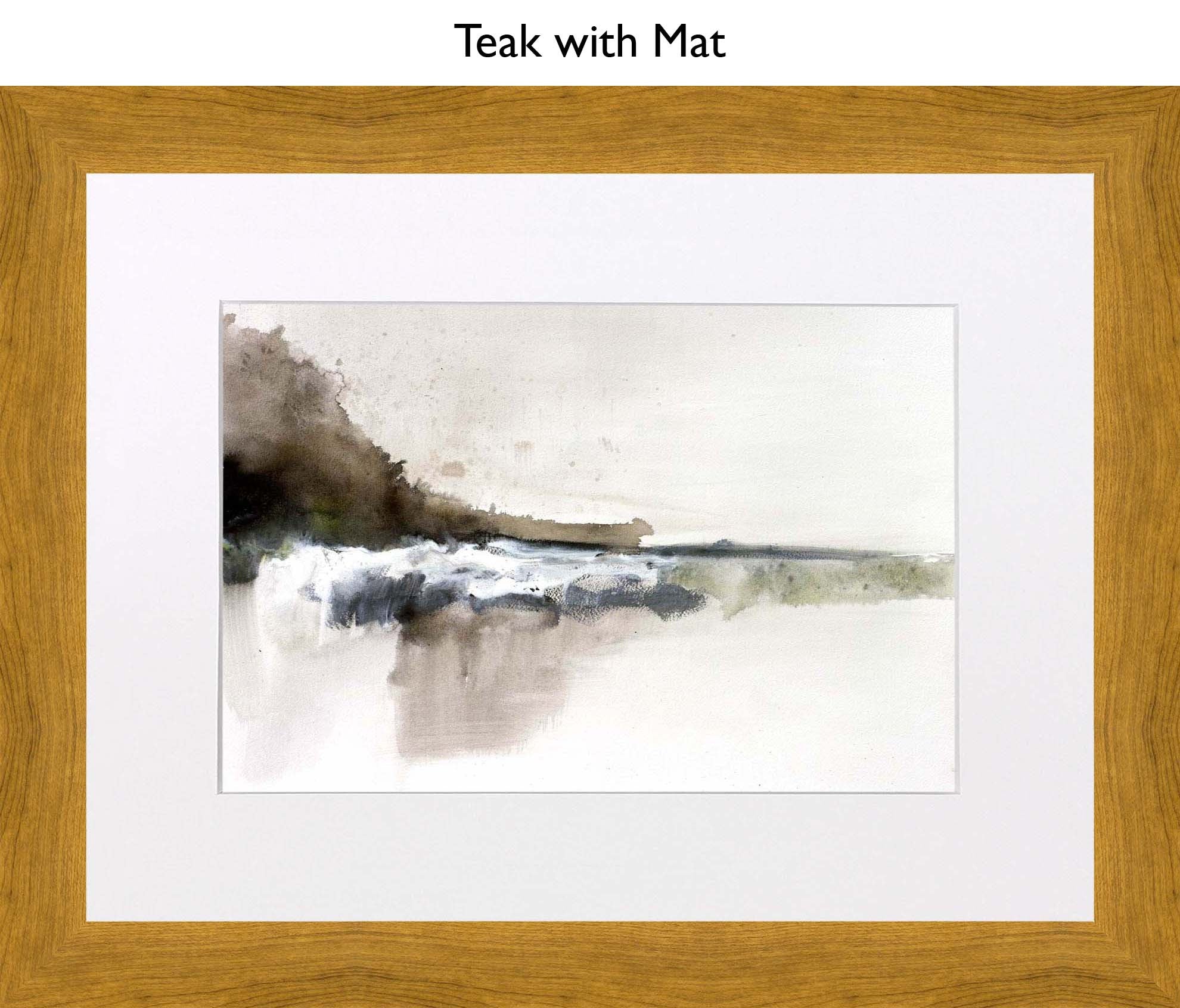 Teak With Mat