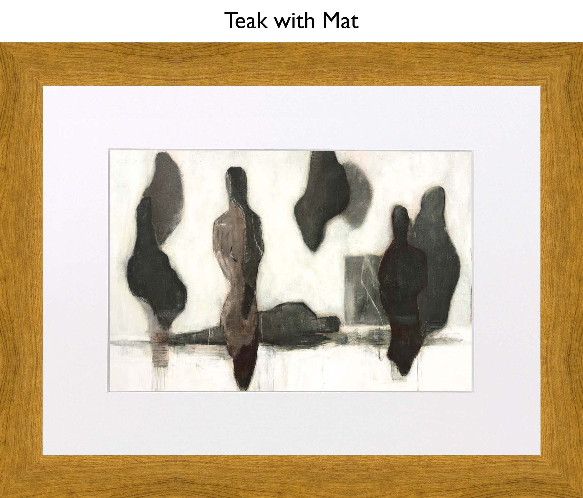 Teak With Mat