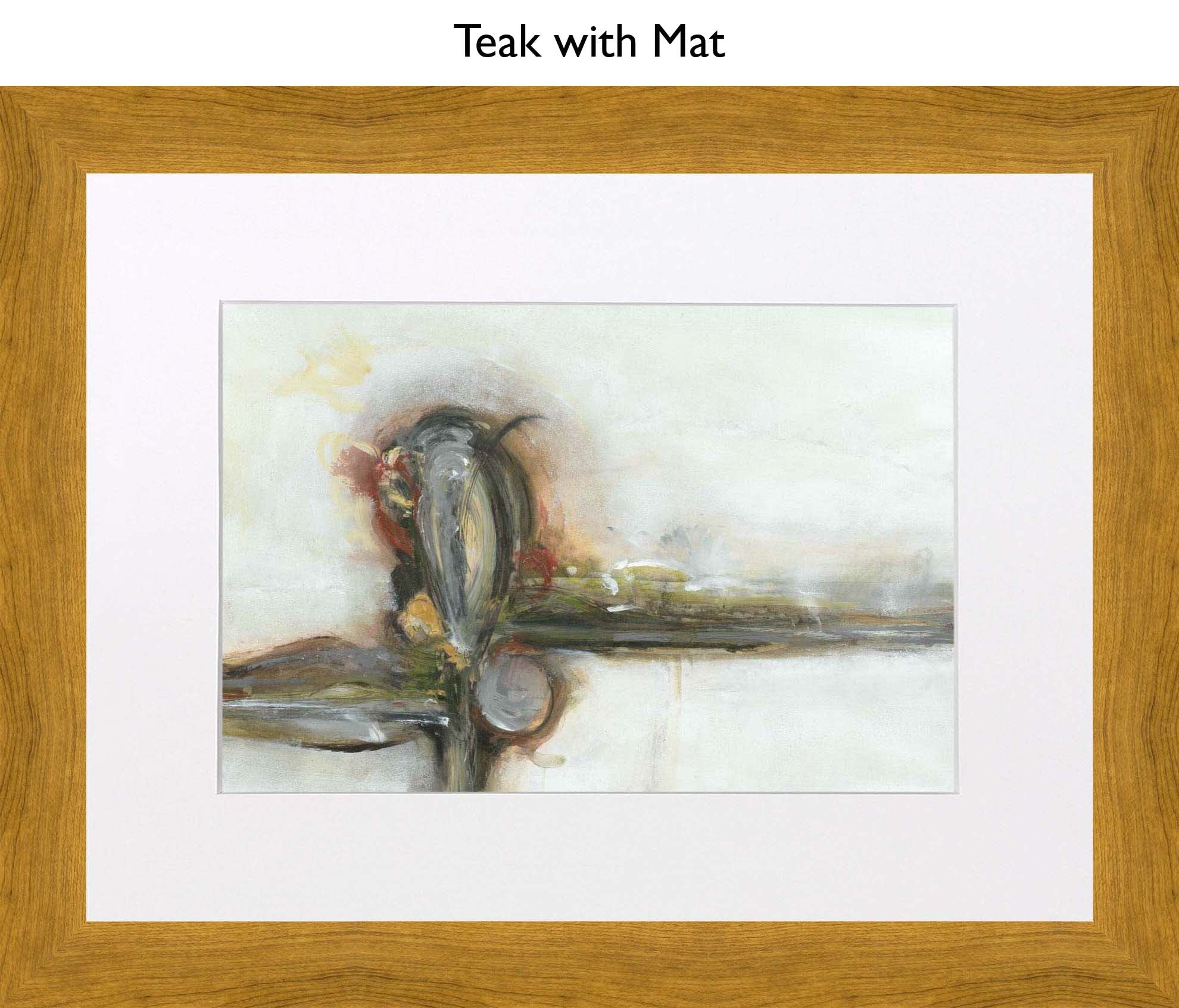 Teak With Mat