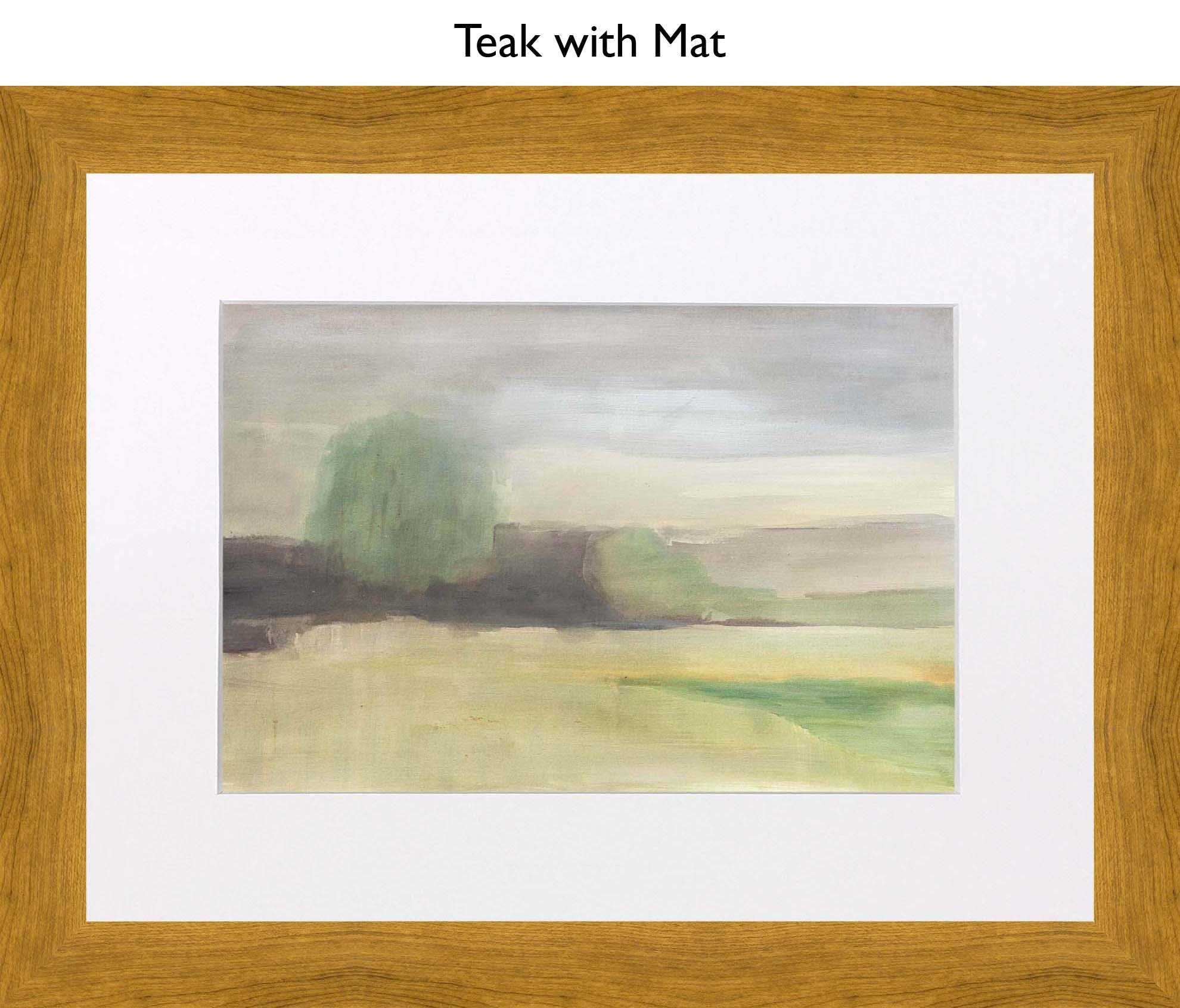 Teak With Mat
