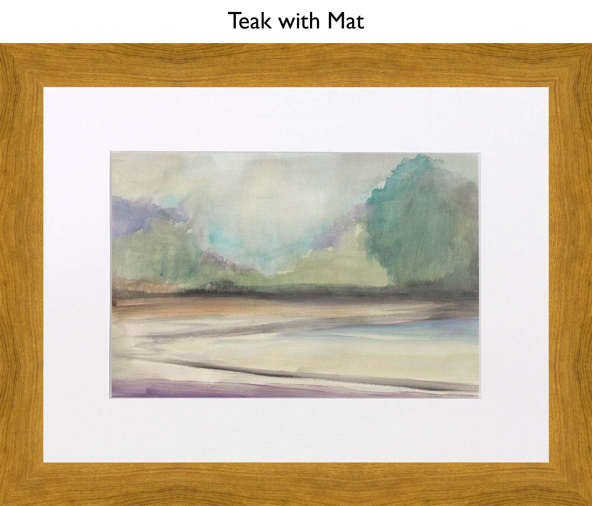Teak With Mat