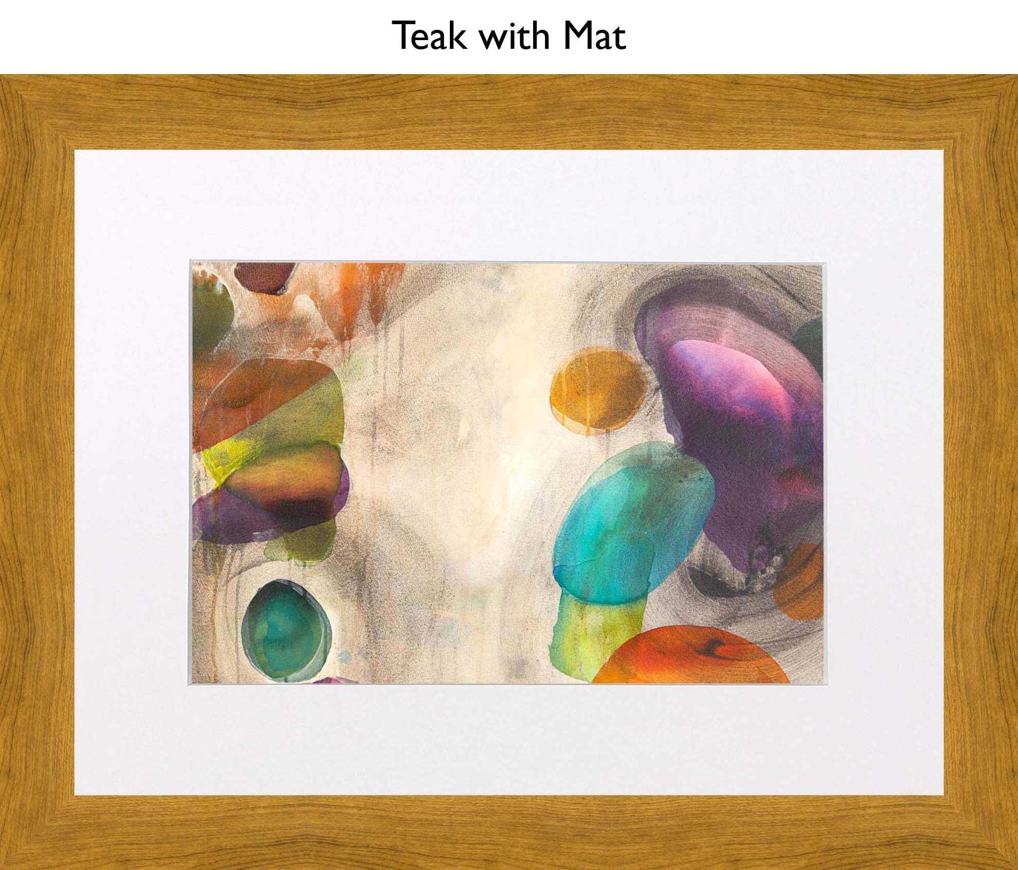 Teak With Mat