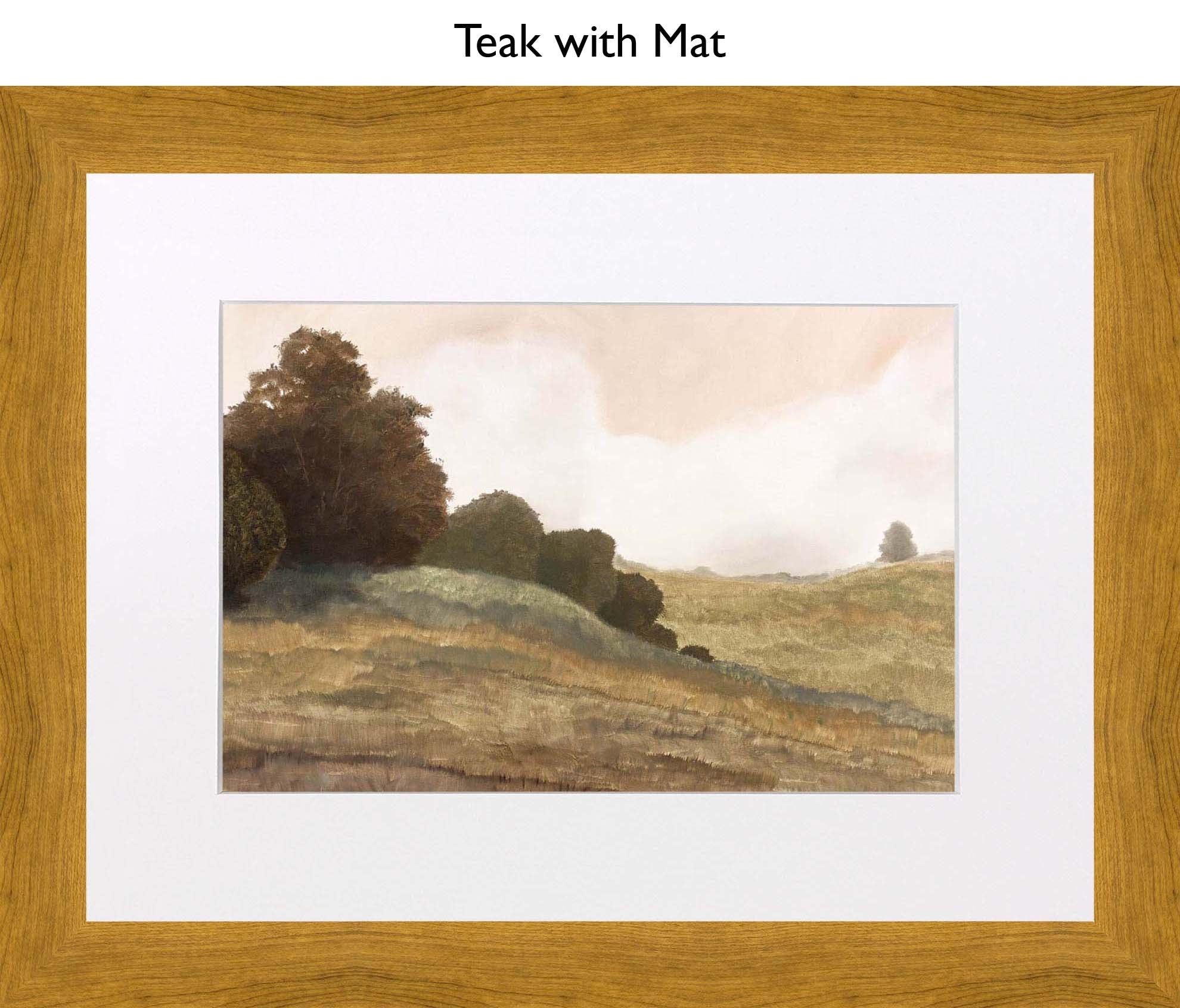 Teak With Mat