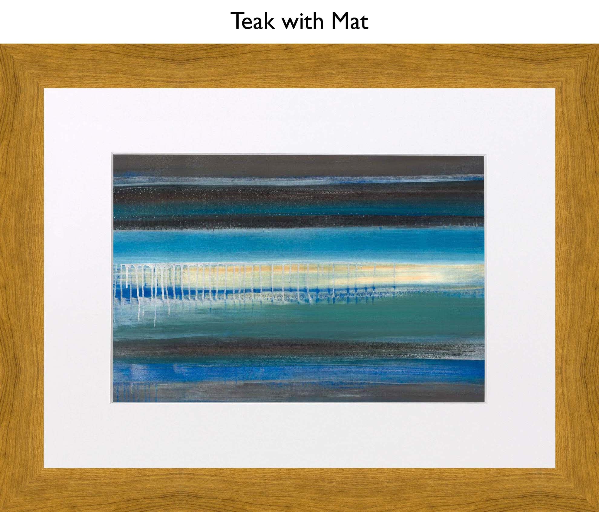 Teak With Mat