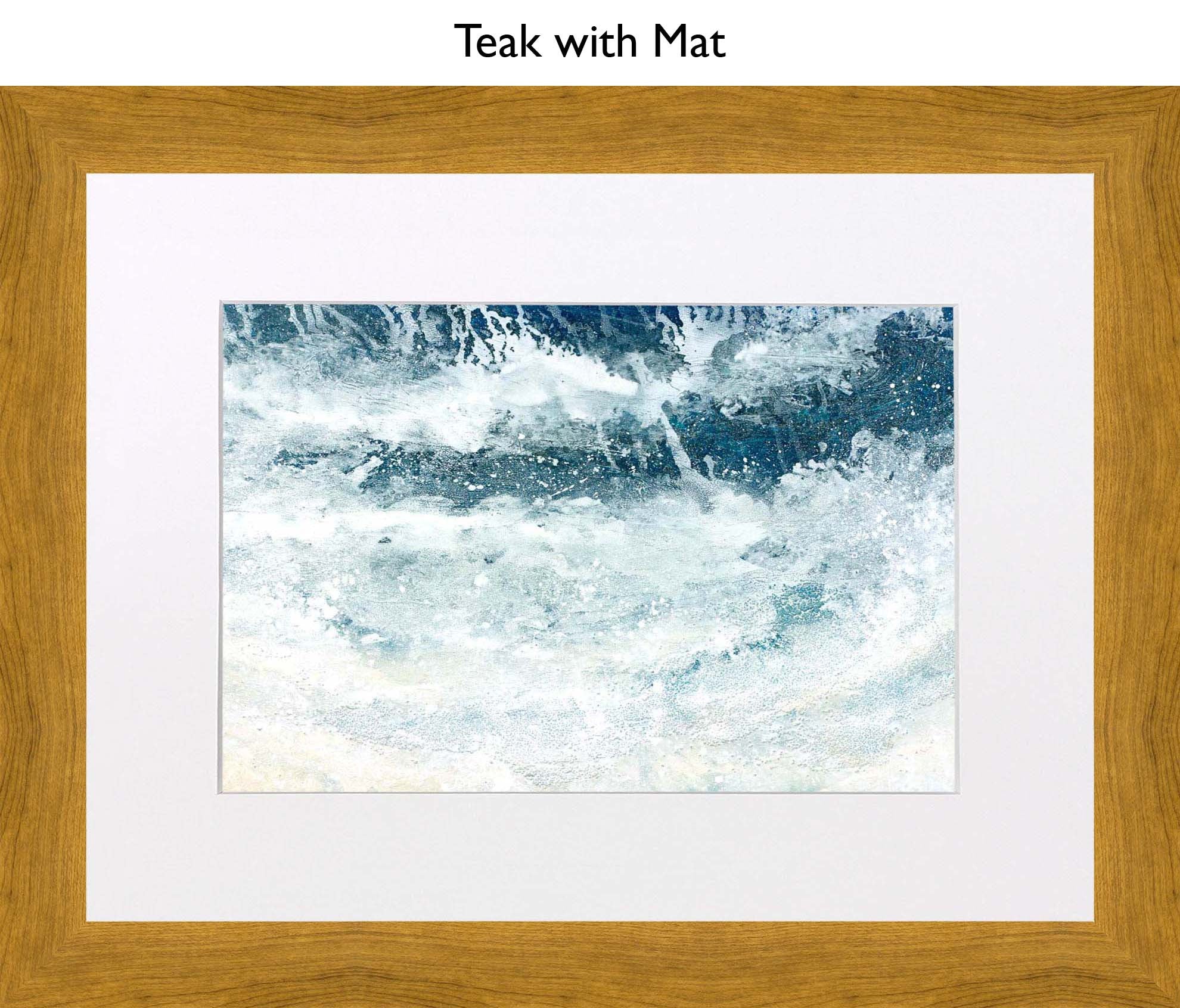 Teak With Mat