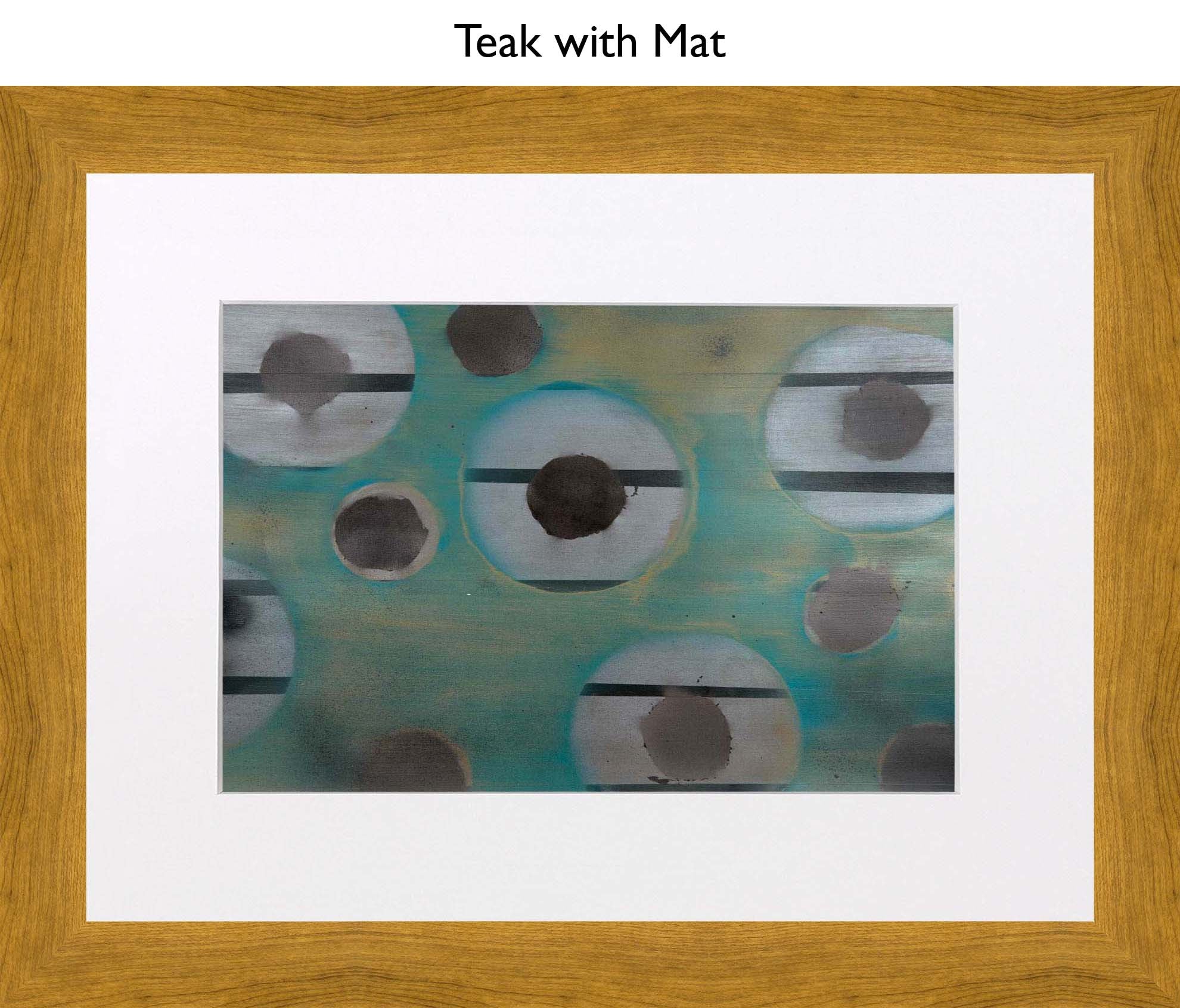 Teak With Mat