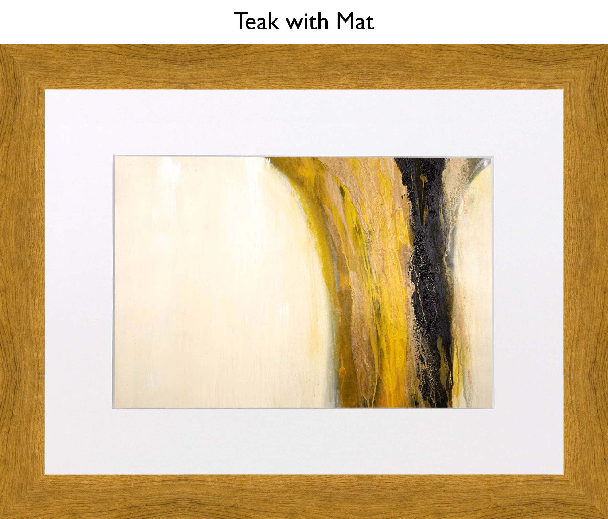Teak With Mat