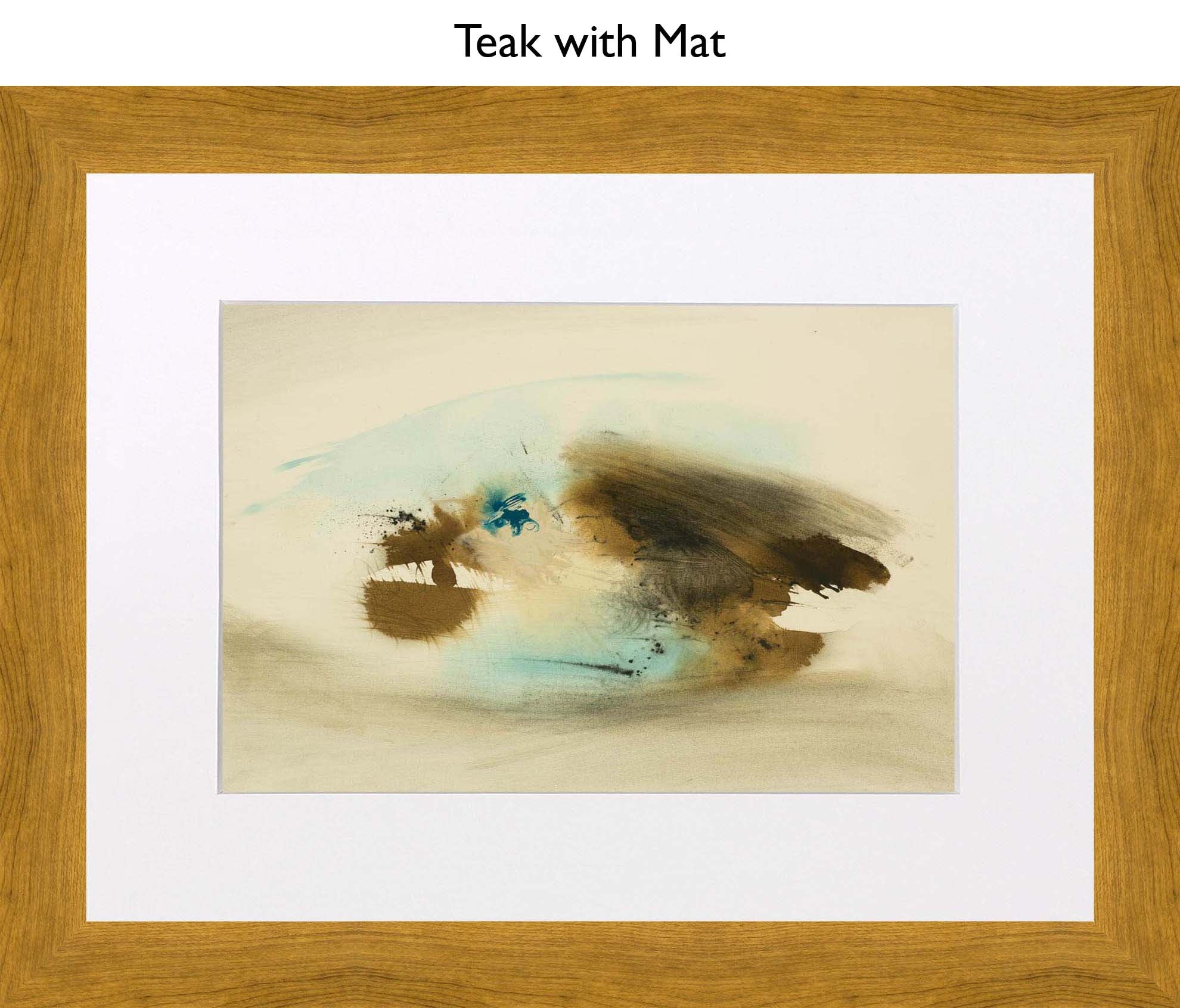 Teak With Mat