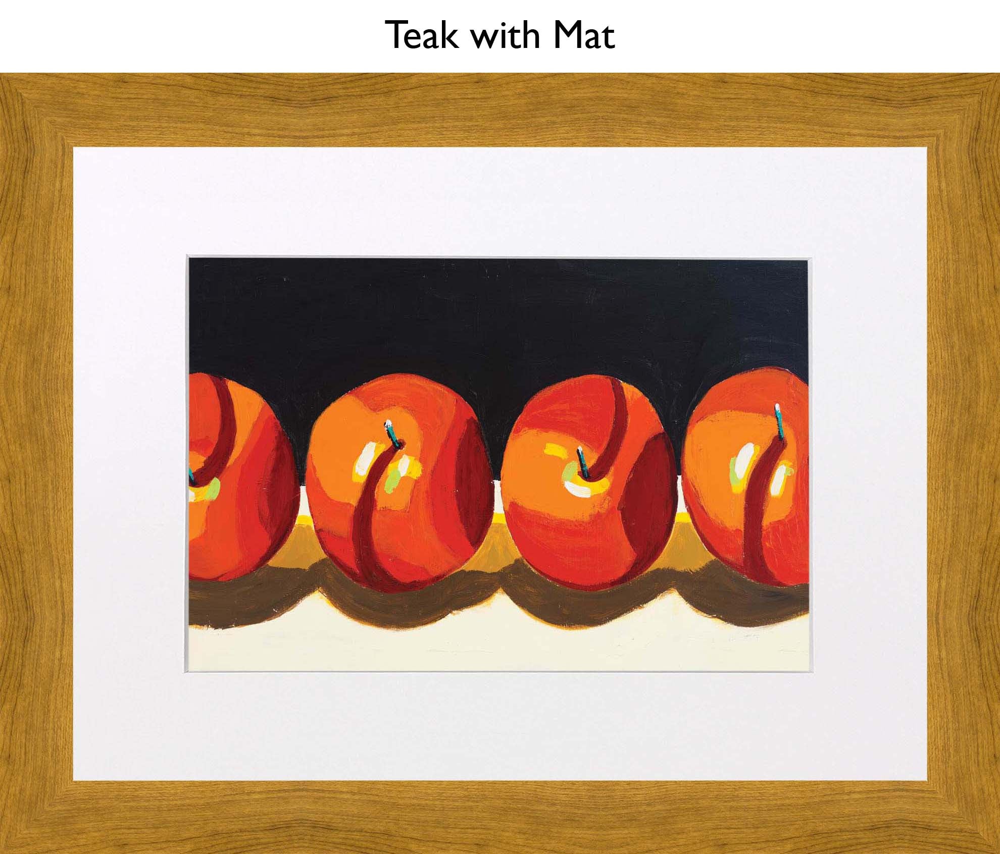 Teak With Mat