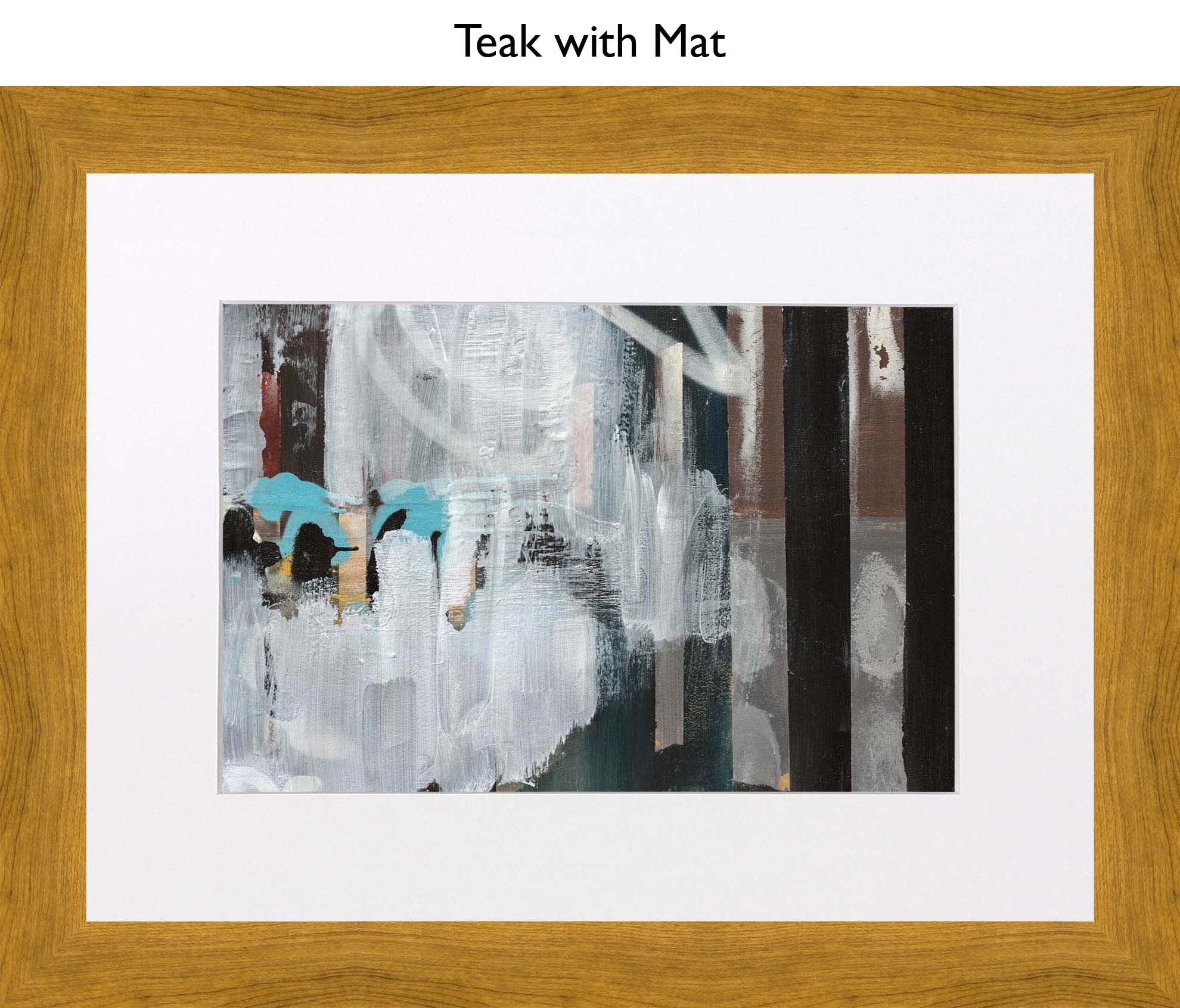 Teak With Mat