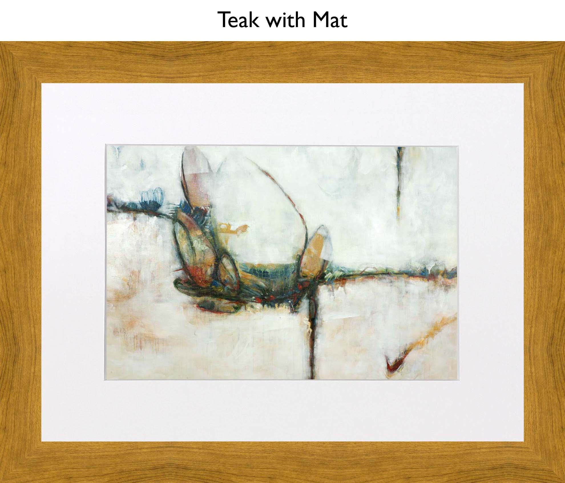Teak With Mat