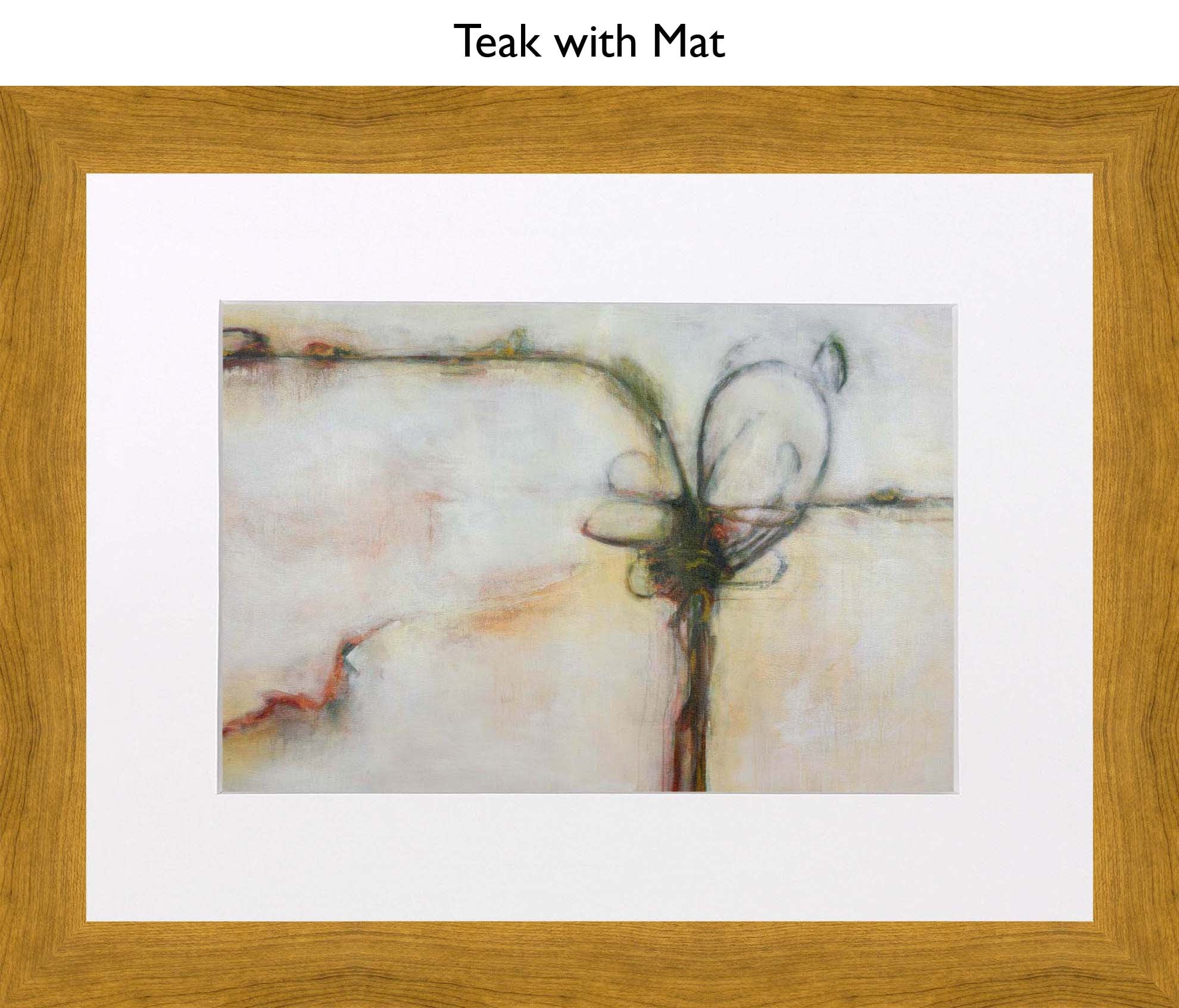 Teak With Mat