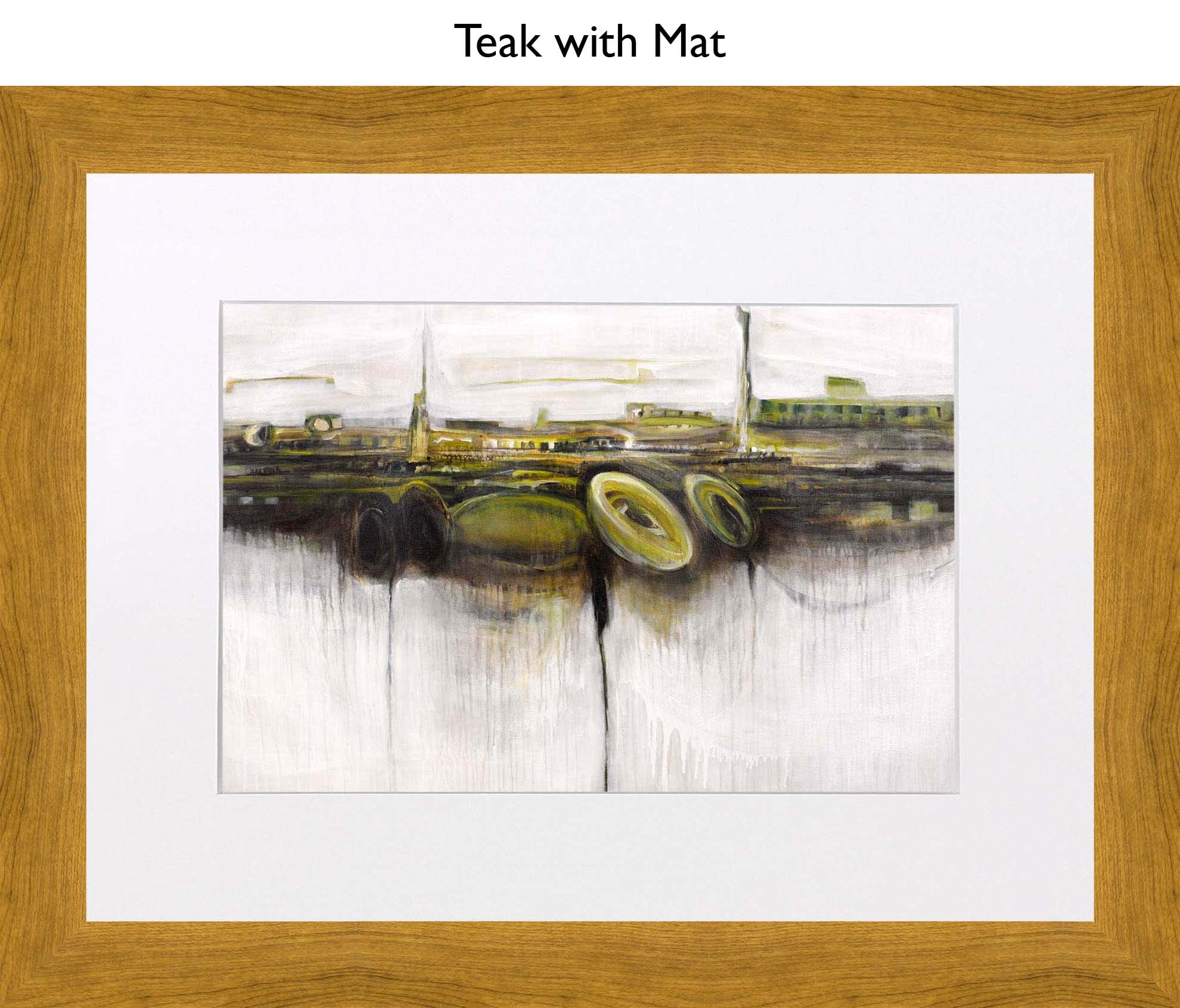 Teak With Mat