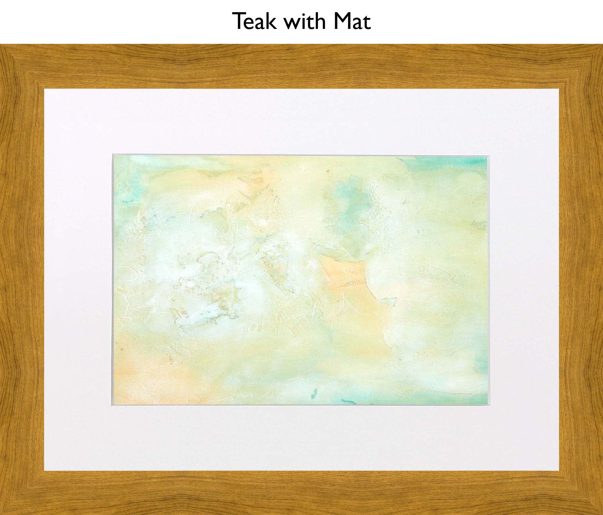 Teak With Mat