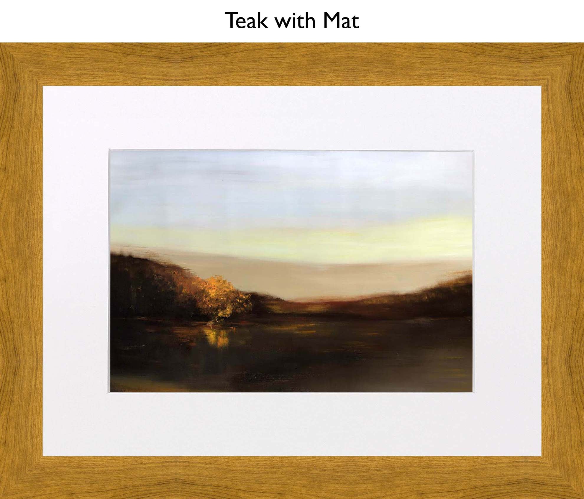 Teak With Mat