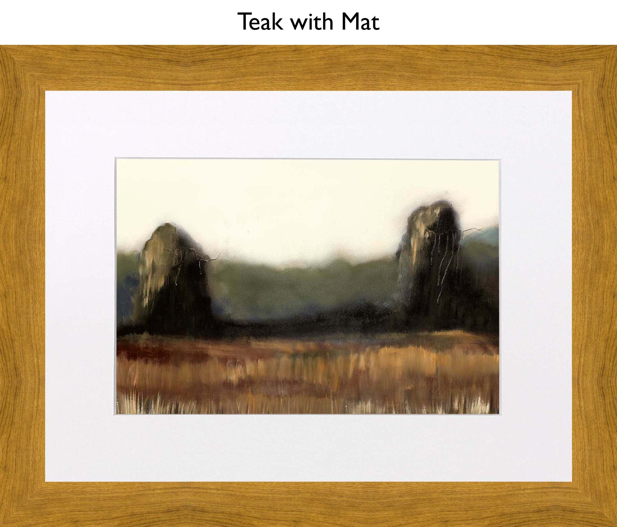 Teak With Mat