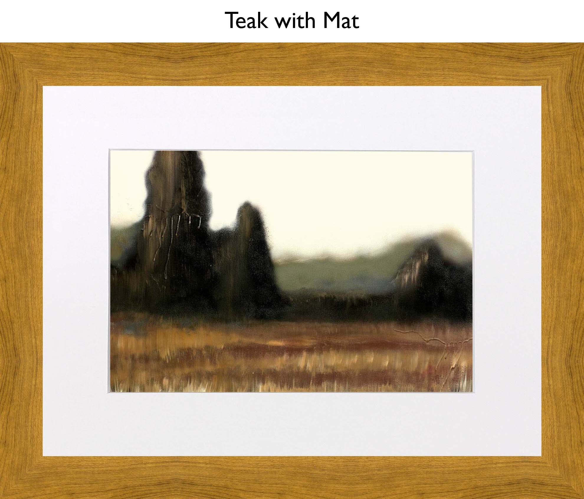 Teak With Mat