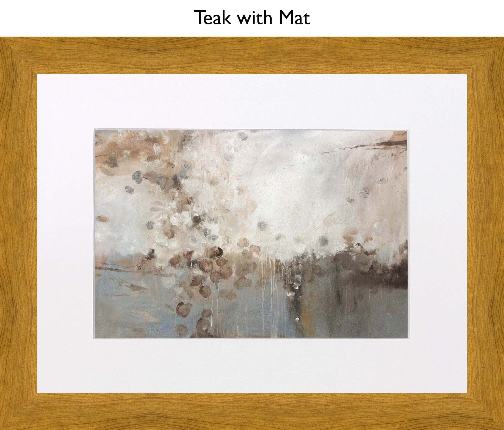 Teak With Mat