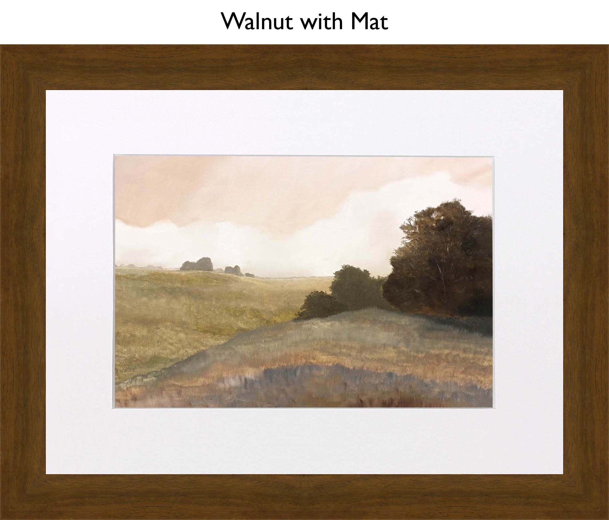 Walnut With Mat