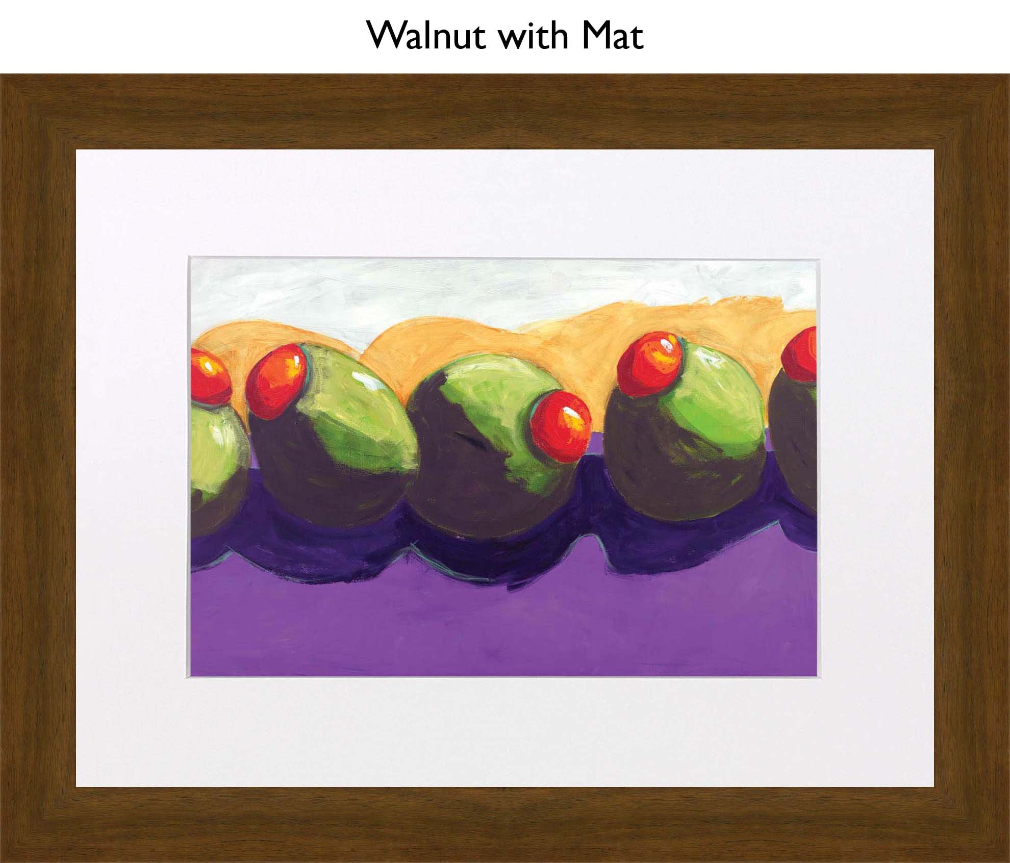 Walnut With Mat