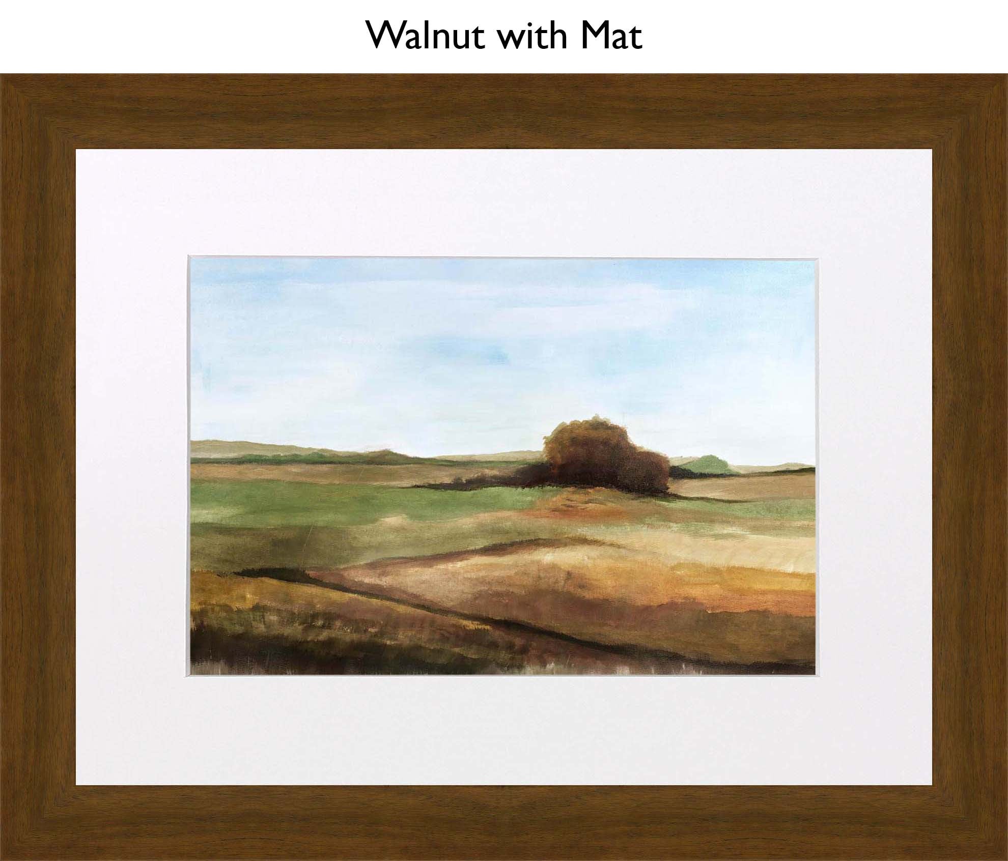 Walnut With Mat