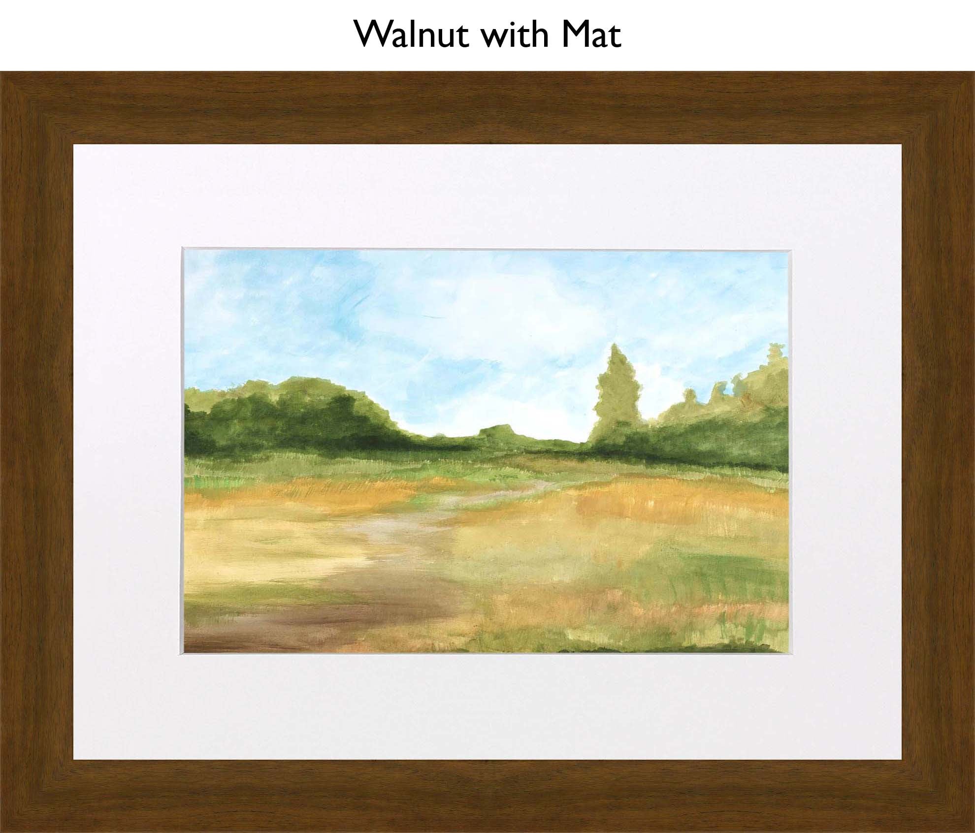 Walnut With Mat