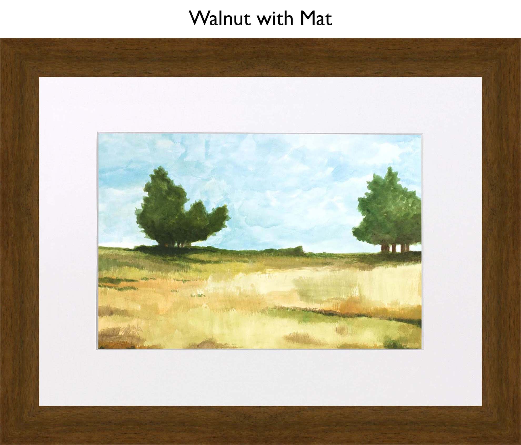 Walnut With Mat