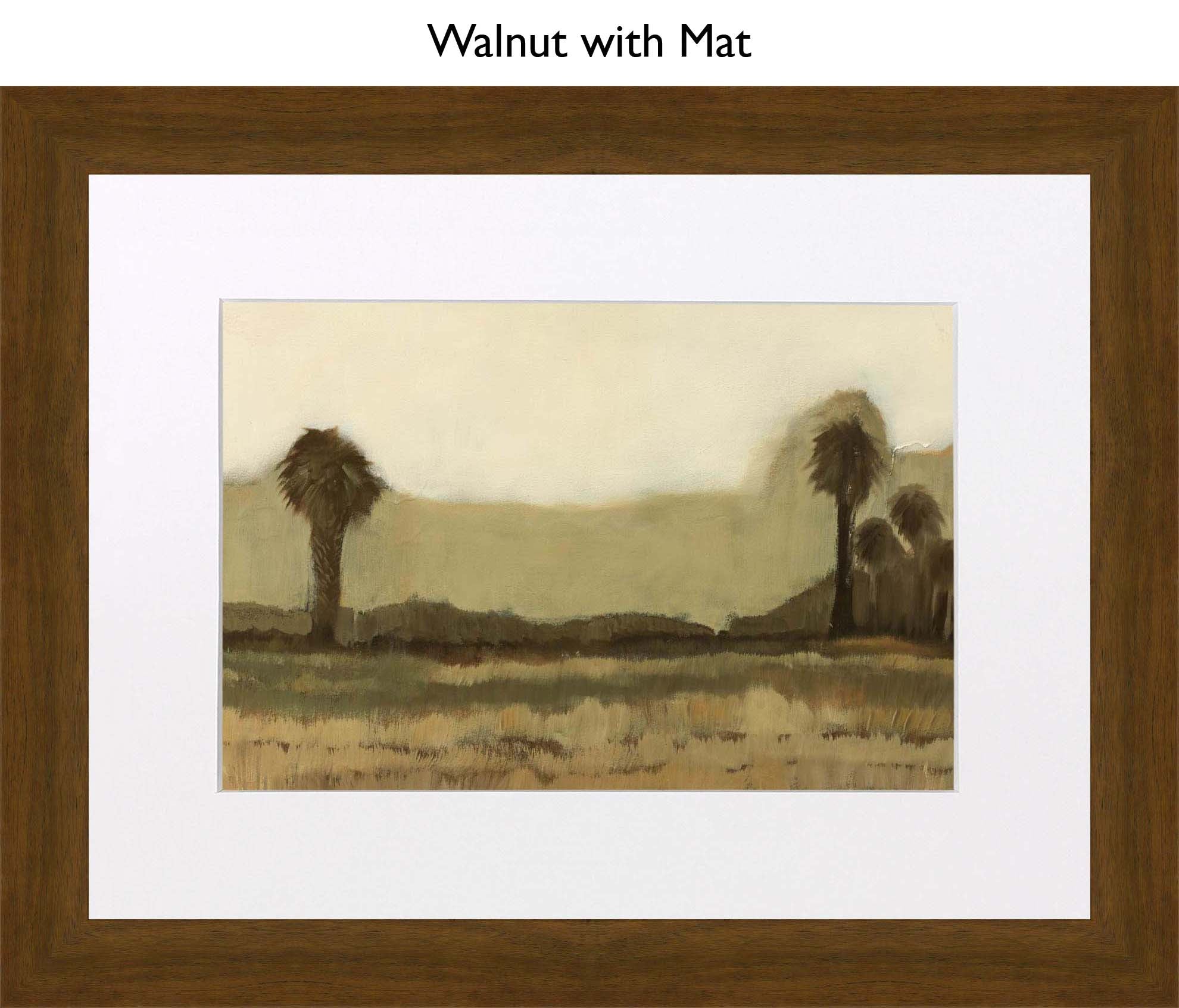 Walnut With Mat