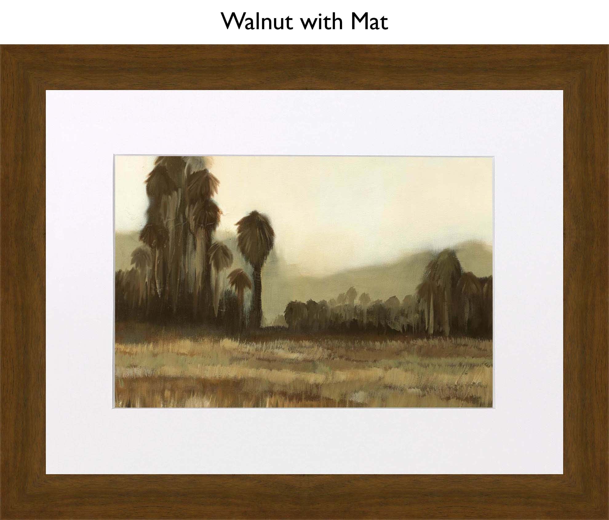 Walnut With Mat